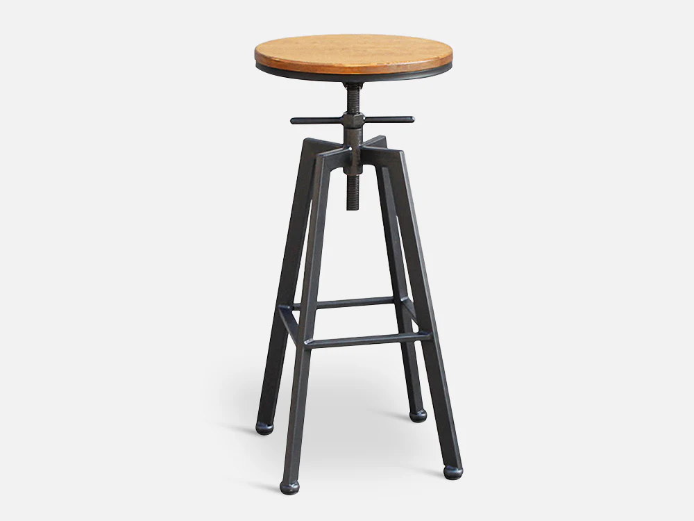 Pax Swivel Bar Stool - Oak - Image 3