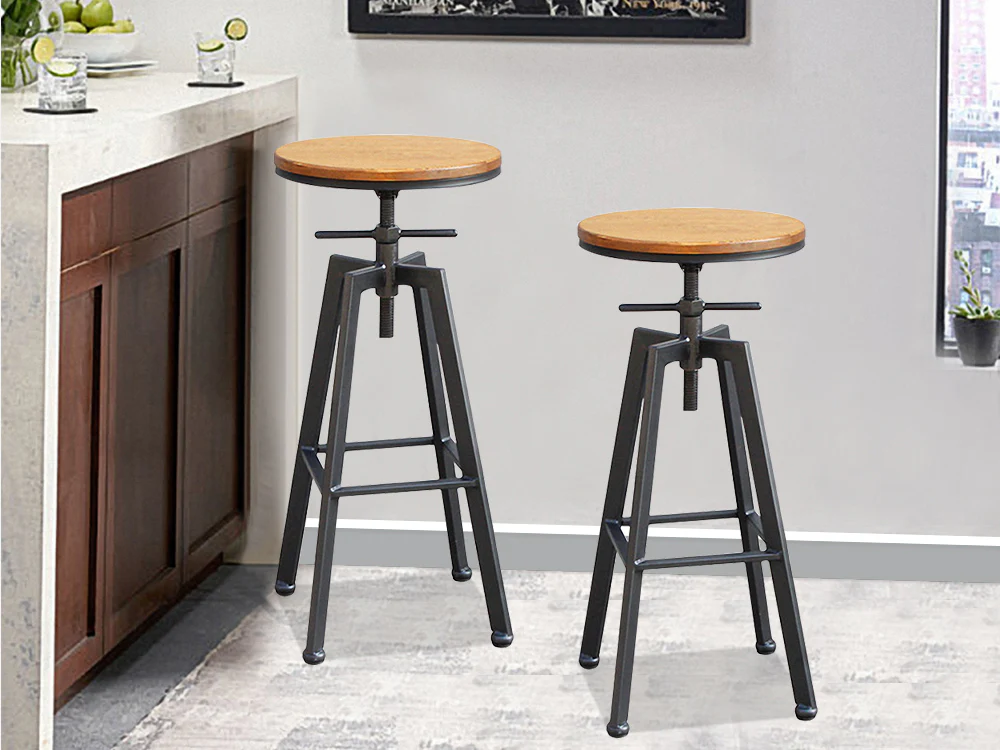 Pax Swivel Bar Stool - Oak - Image 5
