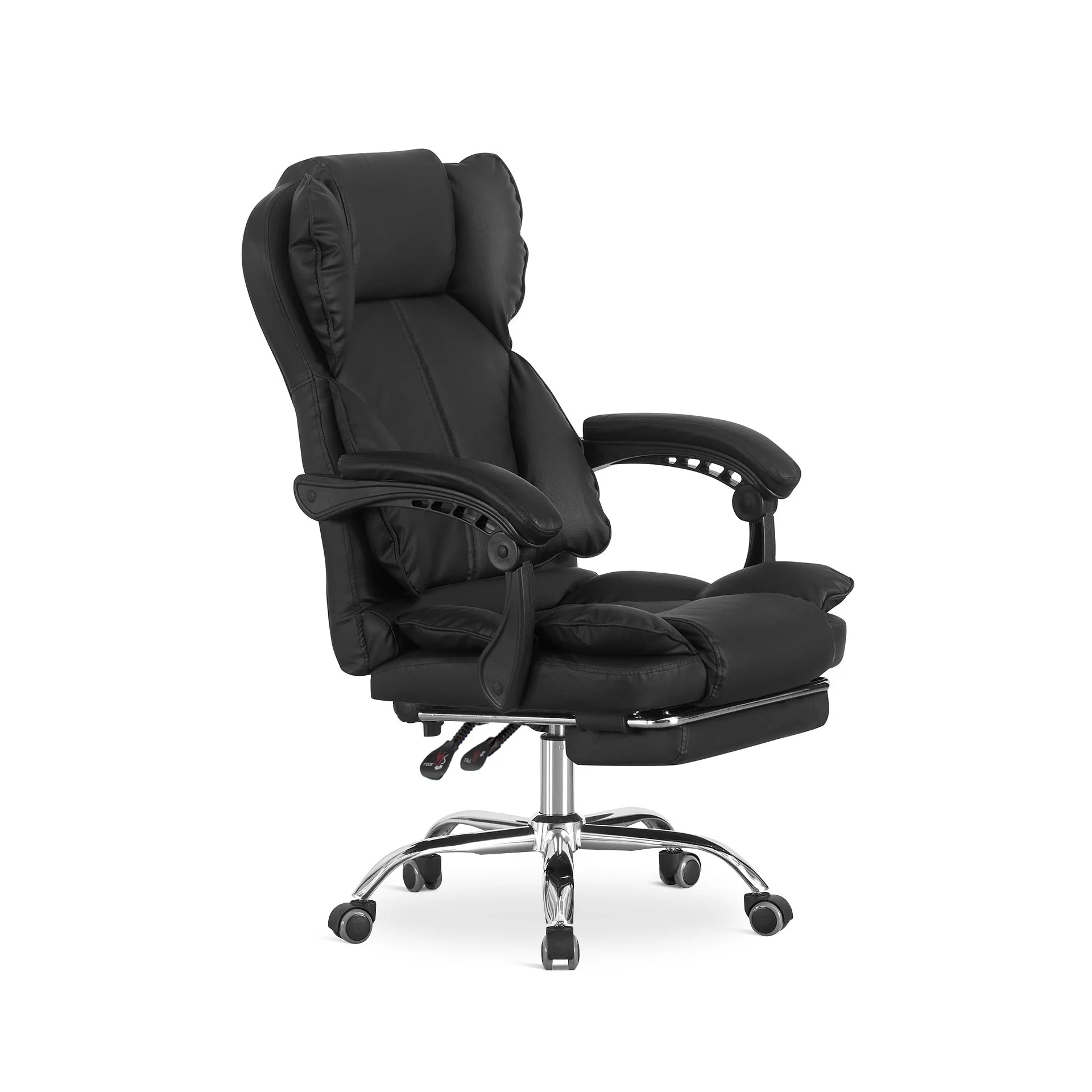 Paxton Office Chair with Footrest - Black - Image 8