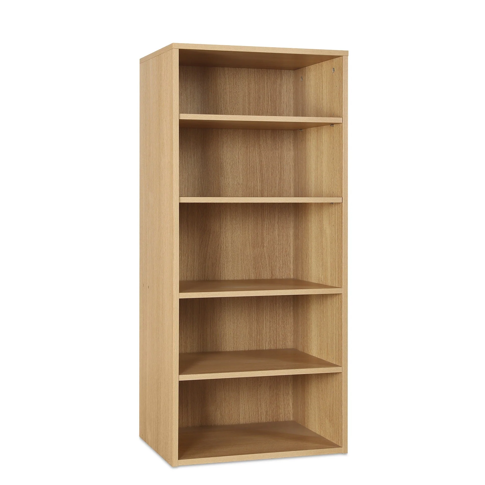Payette 5 Shelf Wardrobe - Oak - Image 7