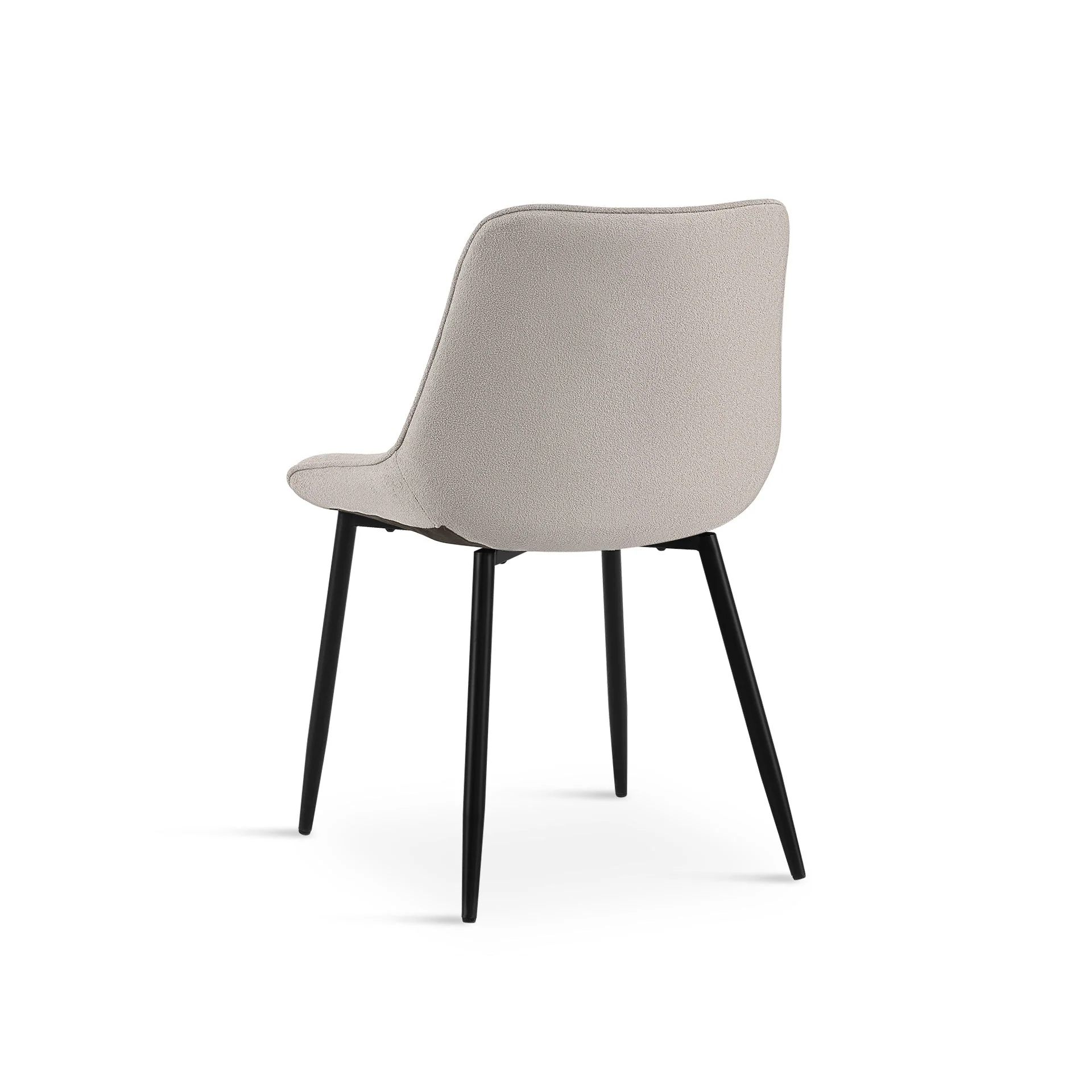Payton Fabric Dining Chair - Set of 4 - Light Grey - Image 10