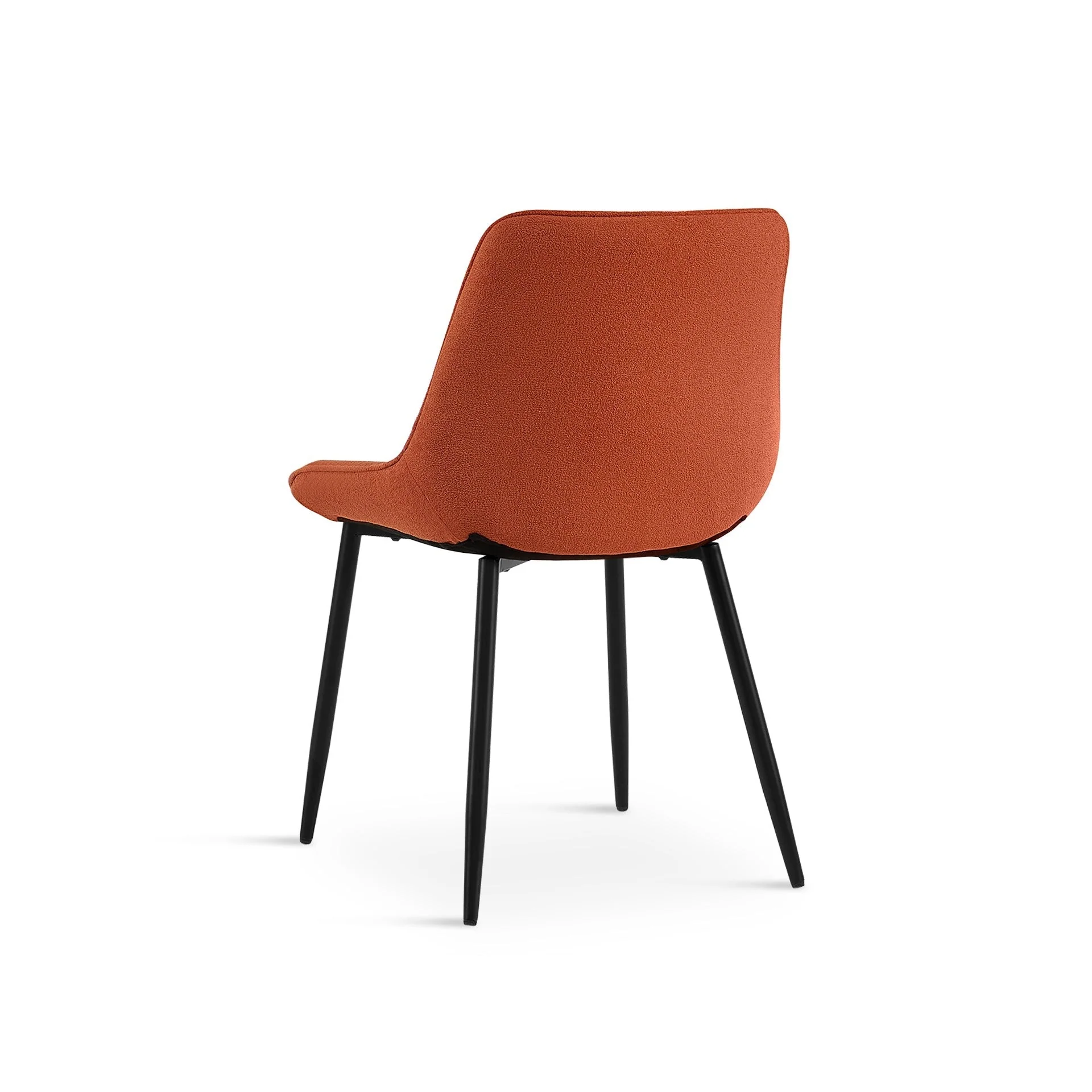 Payton Fabric Dining Chair - Set of 4 - Orange - Image 9