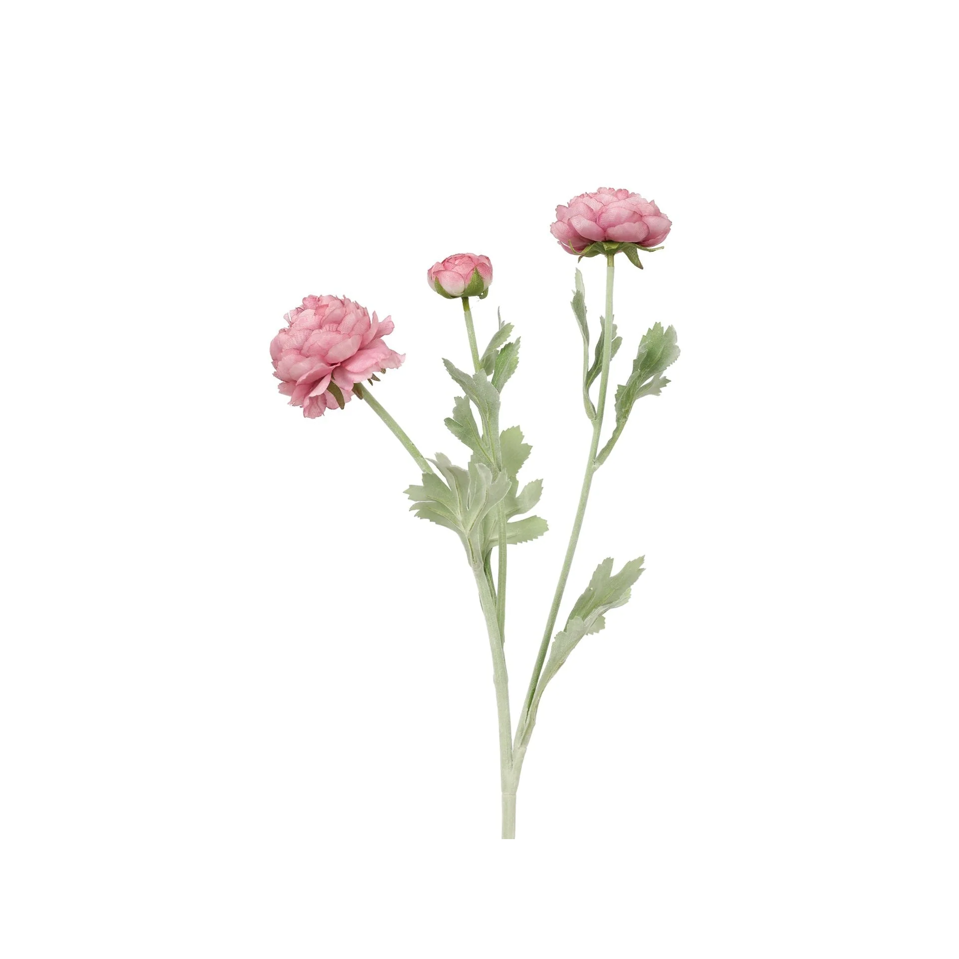 Peony Spray Pink 52cm