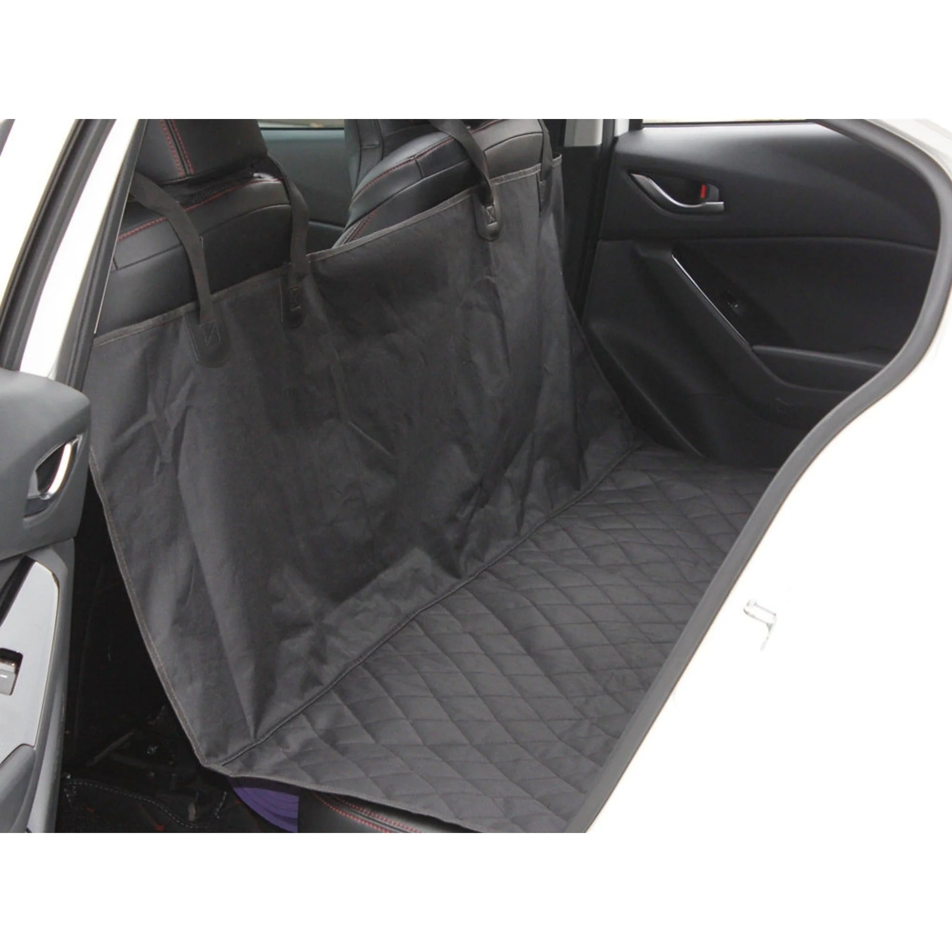 Pet Dog Back Seat Cover Hammock - Black - Image 3