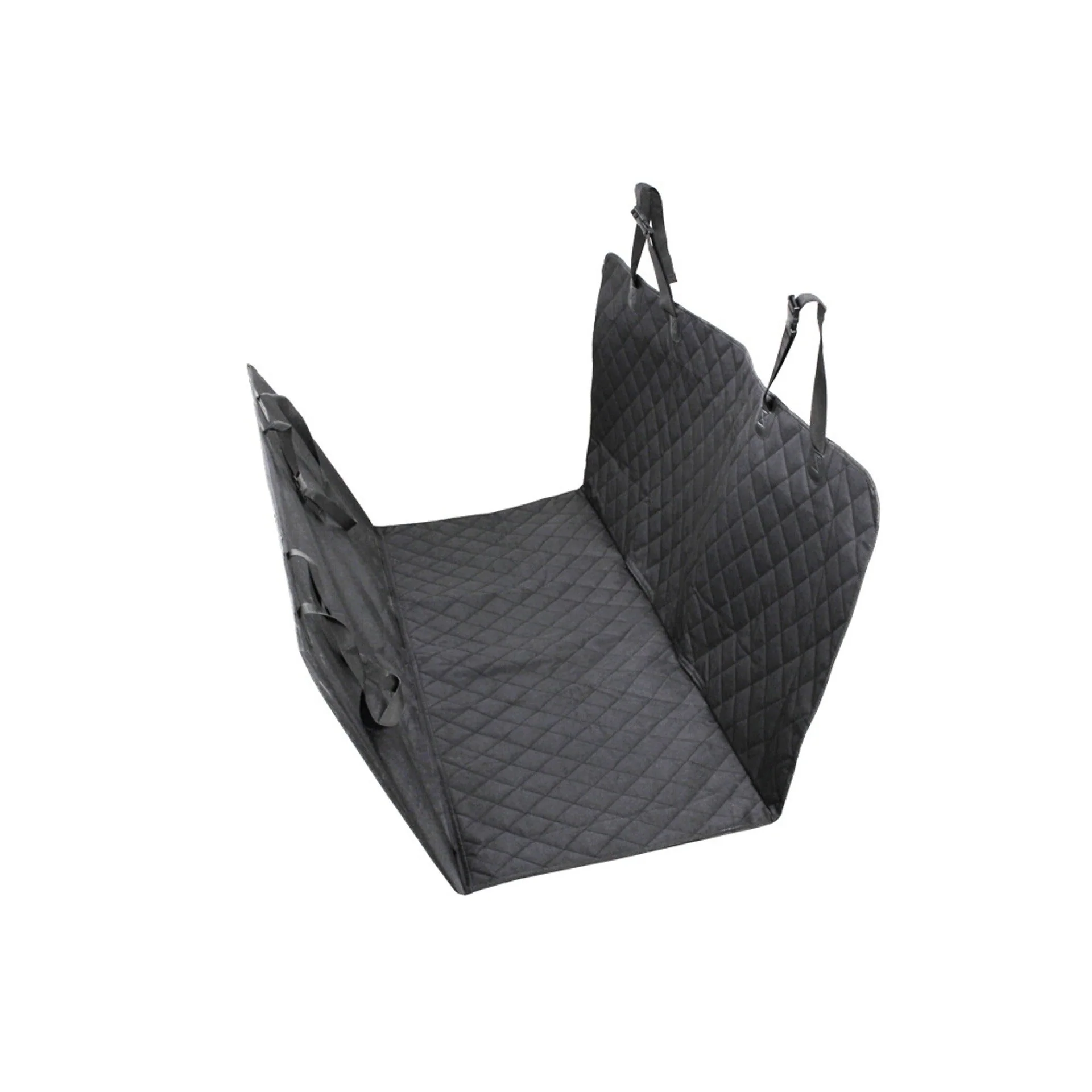Pet Dog Back Seat Cover Hammock - Black - Image 4