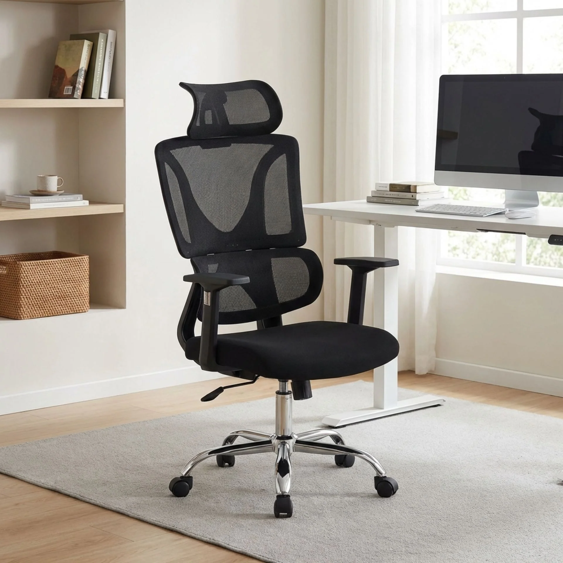 Phillip Office Chair - Black - Image 3