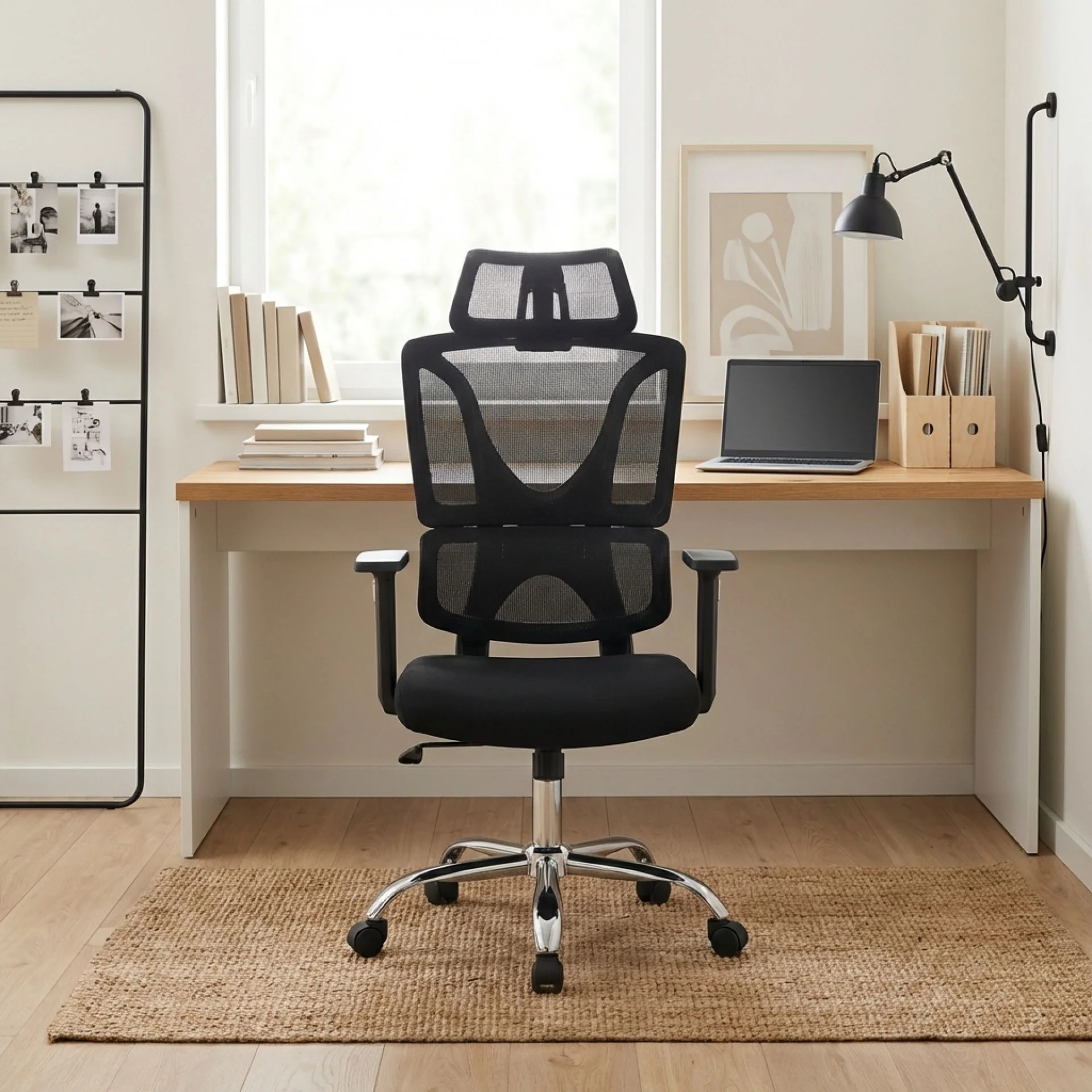 Phillip Office Chair - Black - Image 5