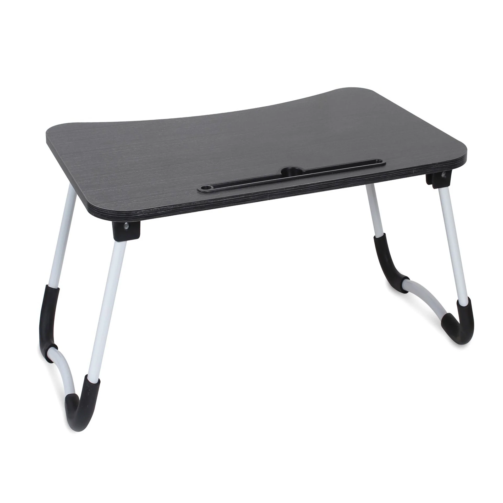 Portable Anti-Slip Laptop Desk Laptop Tray Table - Black - Image 3