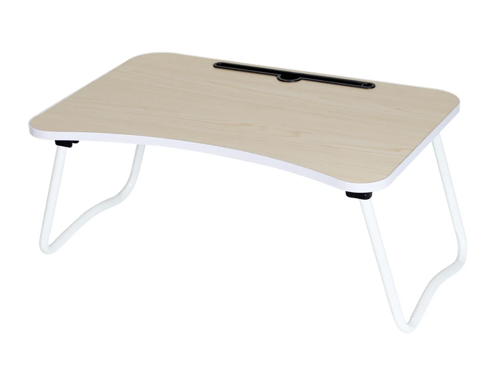 Portable Laptop Desk Laptop Tray Table - NATURAL - Image 2