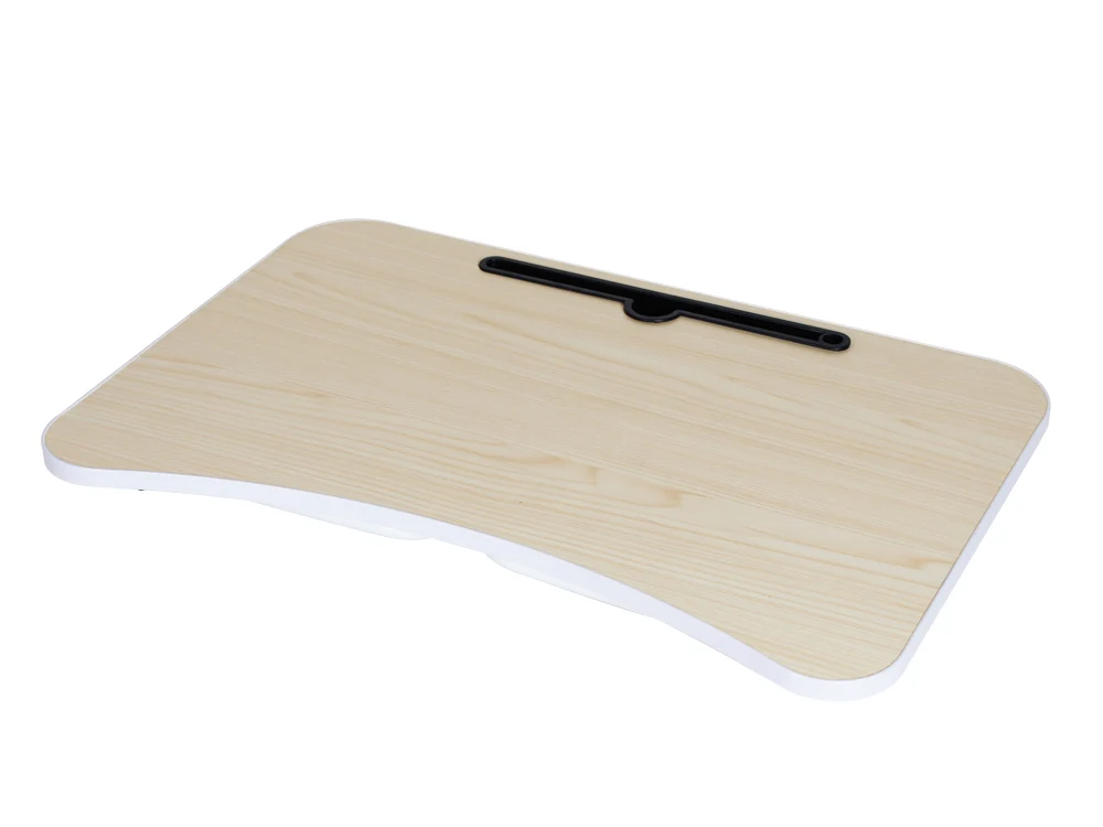 Portable Laptop Desk Laptop Tray Table - NATURAL - Image 6