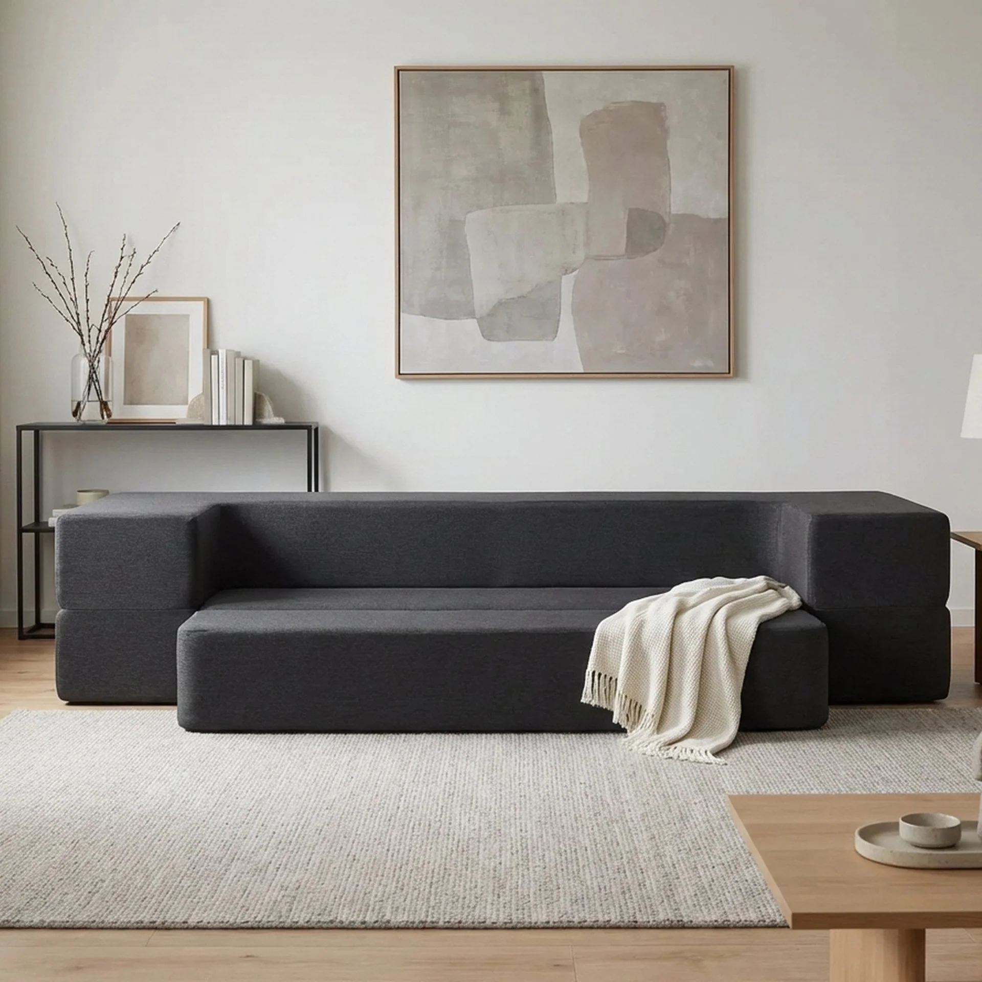 Portable Sofa Bed Folding Foam Mattress - Image 5