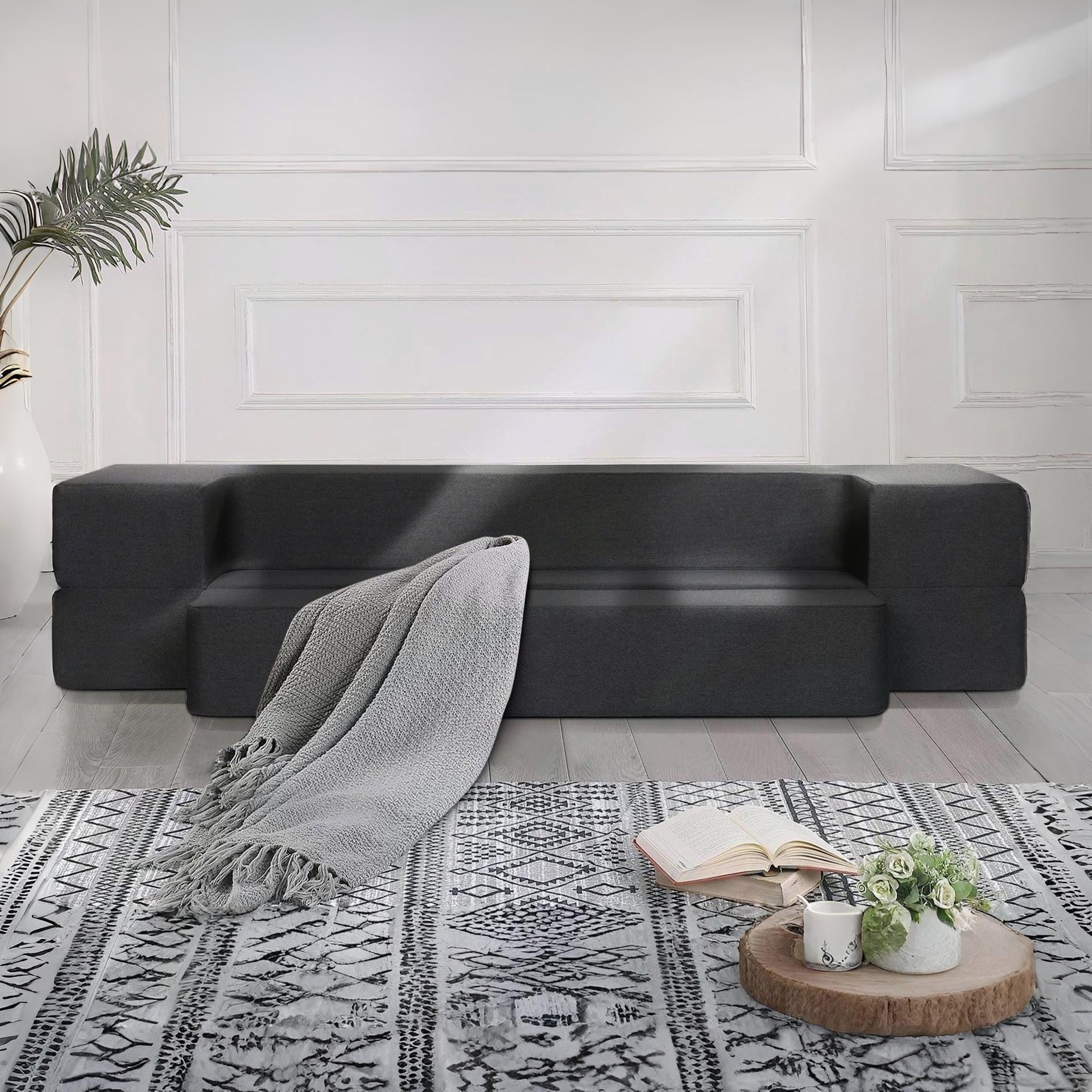 Portable Sofa Bed Folding Foam Mattress - Image 6