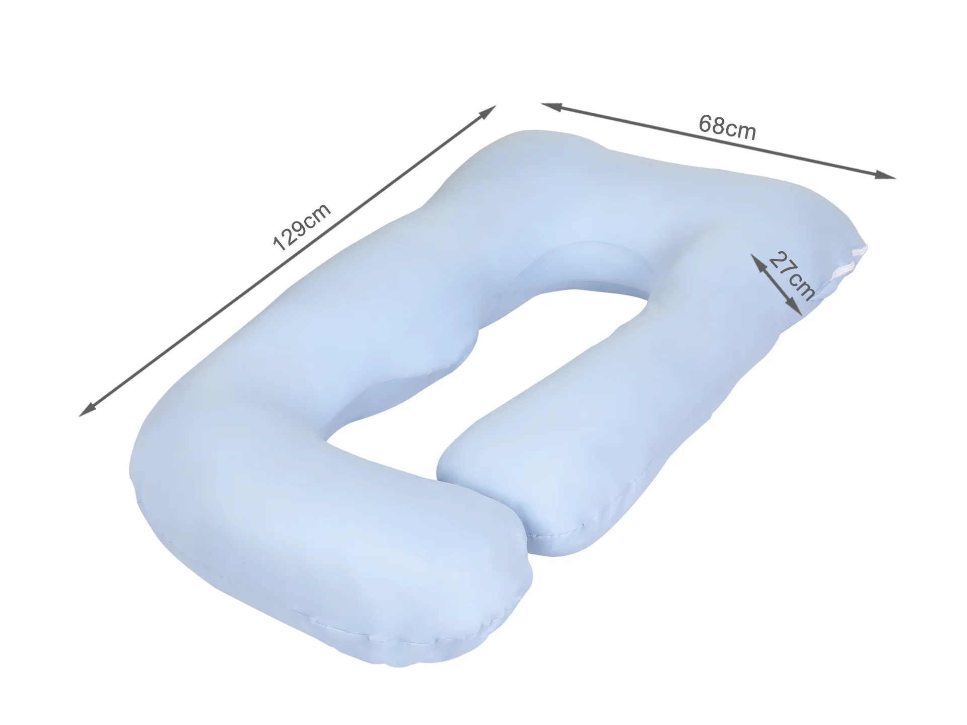 Pregnancy Maternity G-Shape Pillow - Blue - Image 4