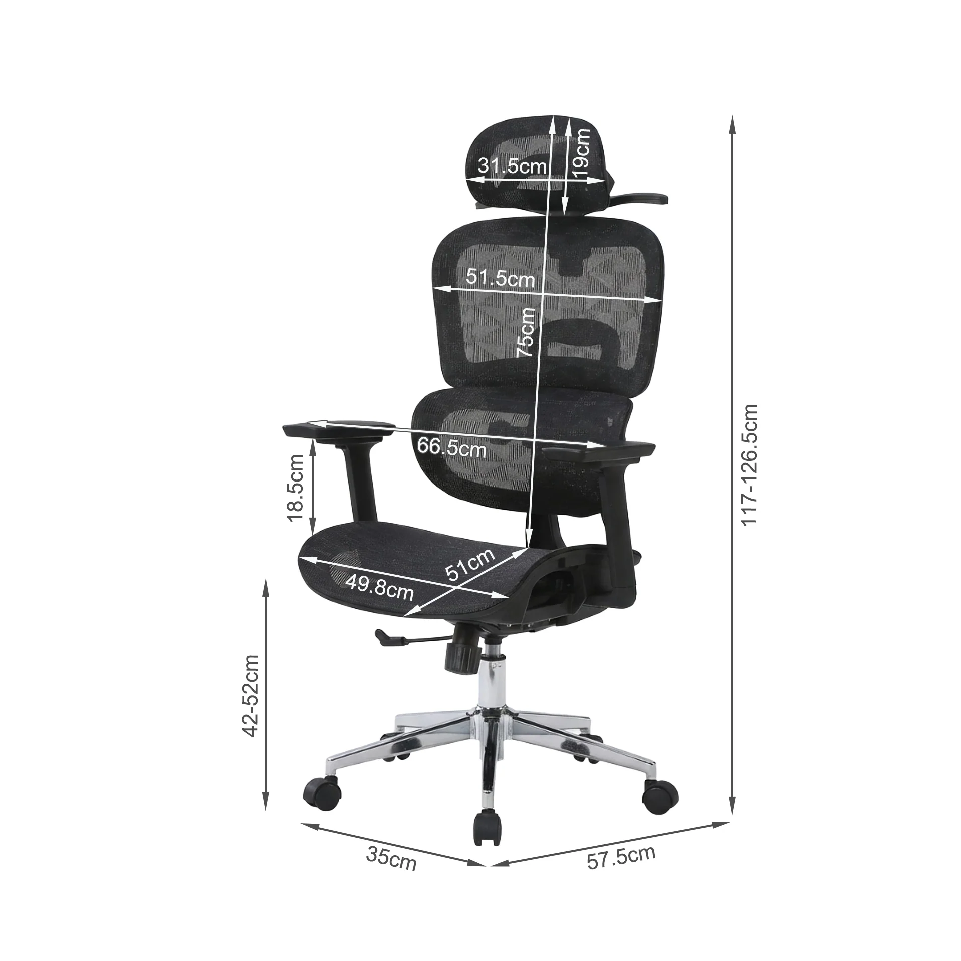 Prova Office Chair - Black - Image 14