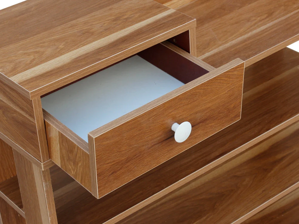 PUKAKI 6 Tiers Shoe Rack Organiser Shelf - MAPLE - Image 5