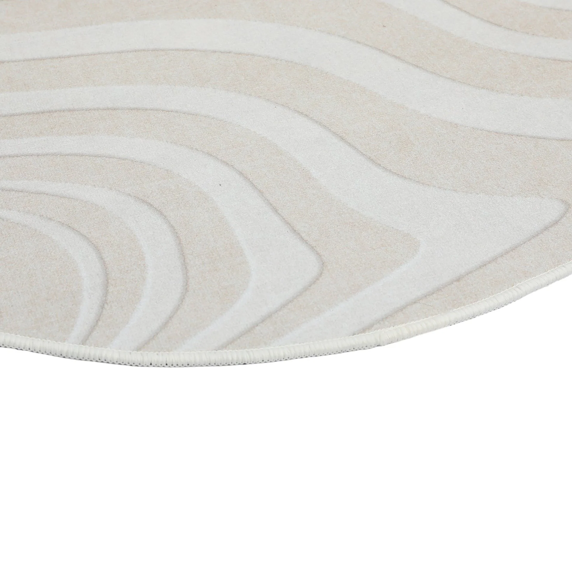 Quality Waterproof Round Rug Design K 100cm