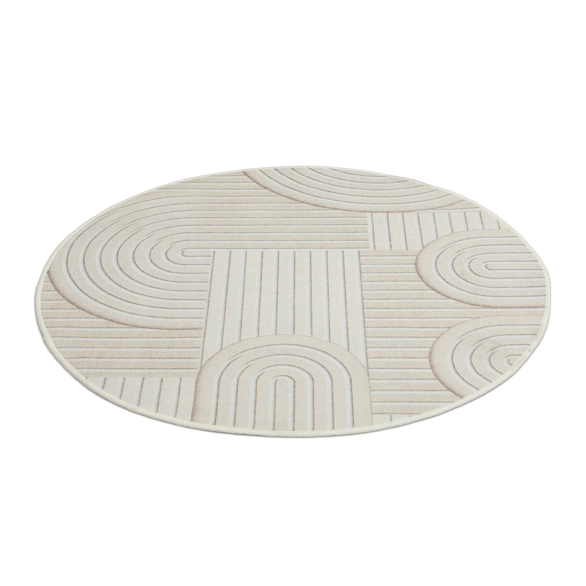 Quality Waterproof Round Rug Design M 100cm - Image 2