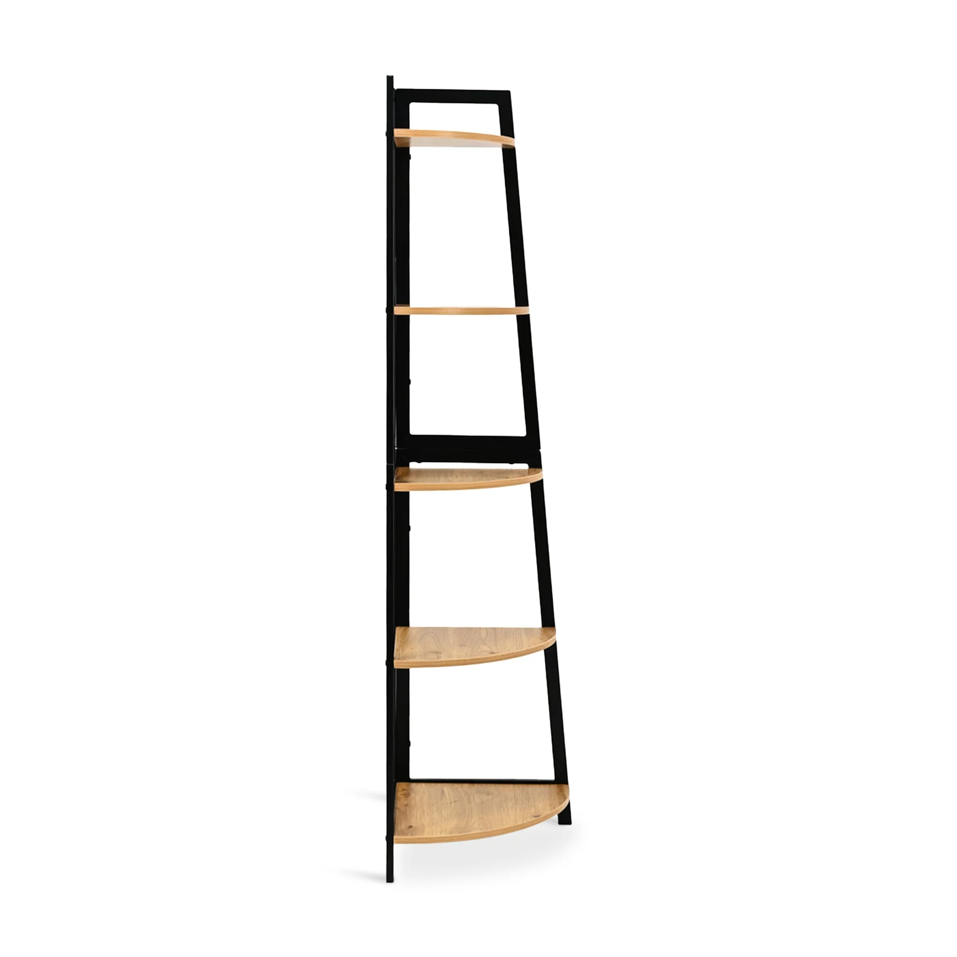 Quoin 5 Tier Corner Shelf - Natural - Image 8