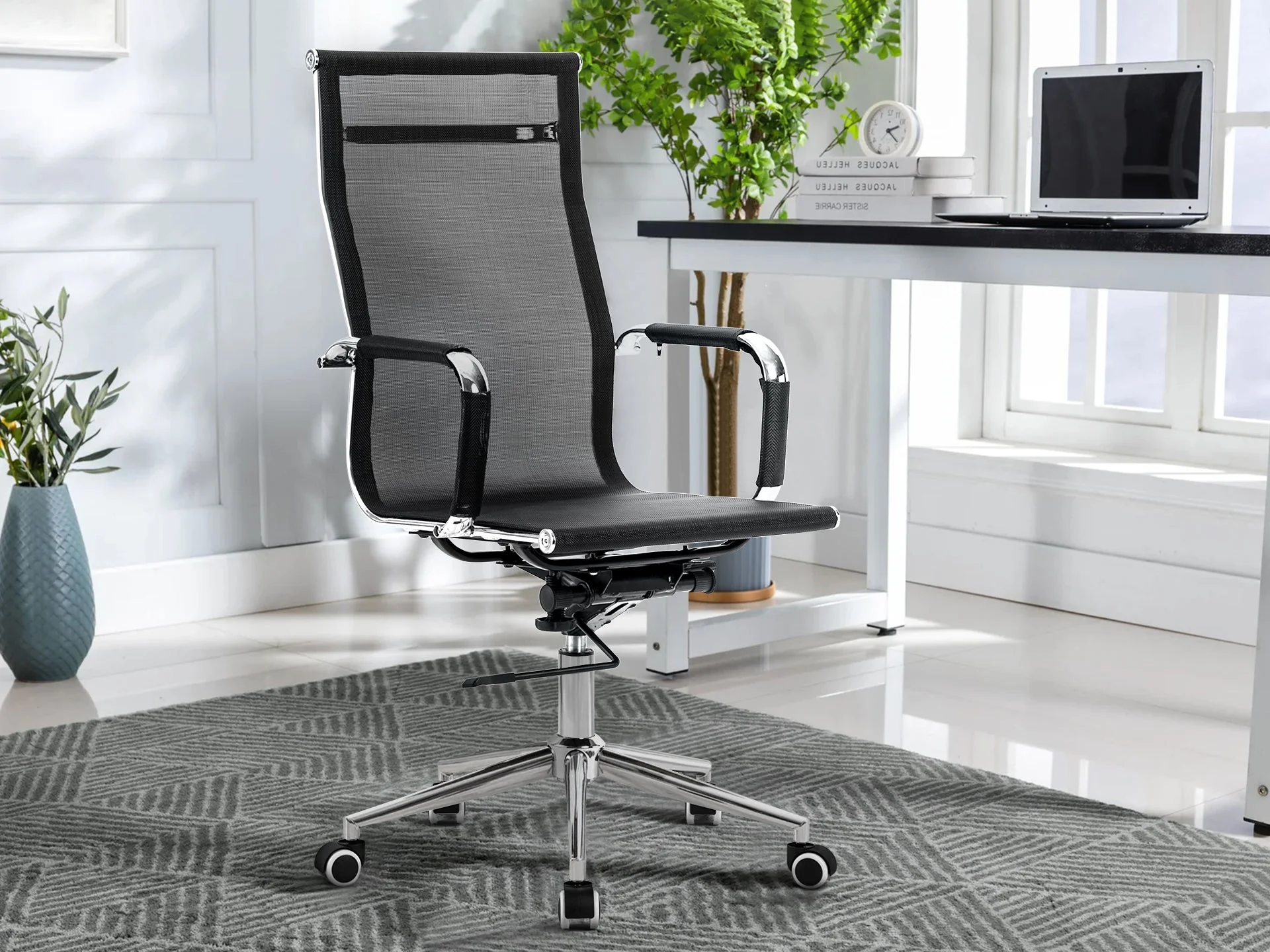 Ramos Office Chair - Black - Image 2