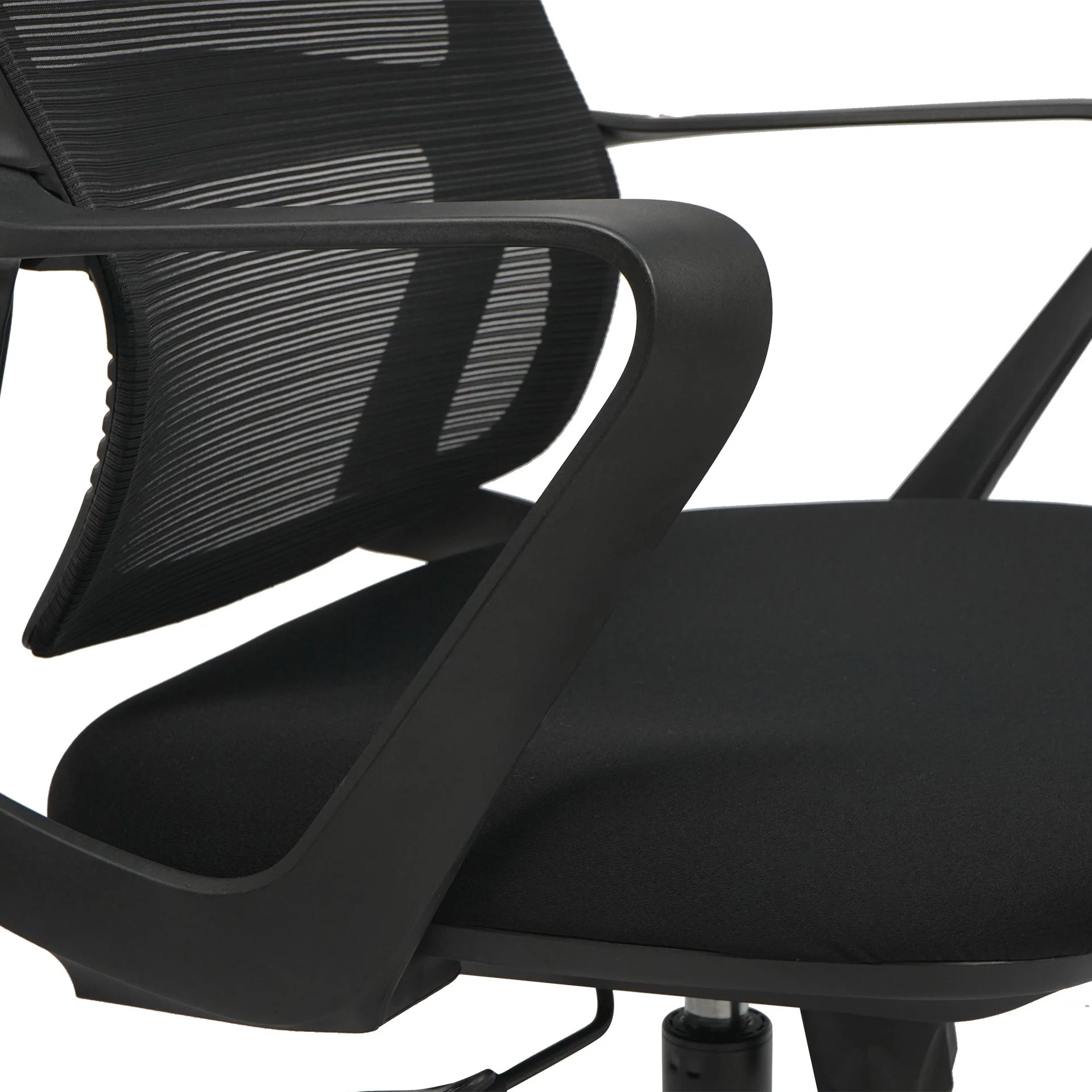 Raya Office Chair - Black - Image 10