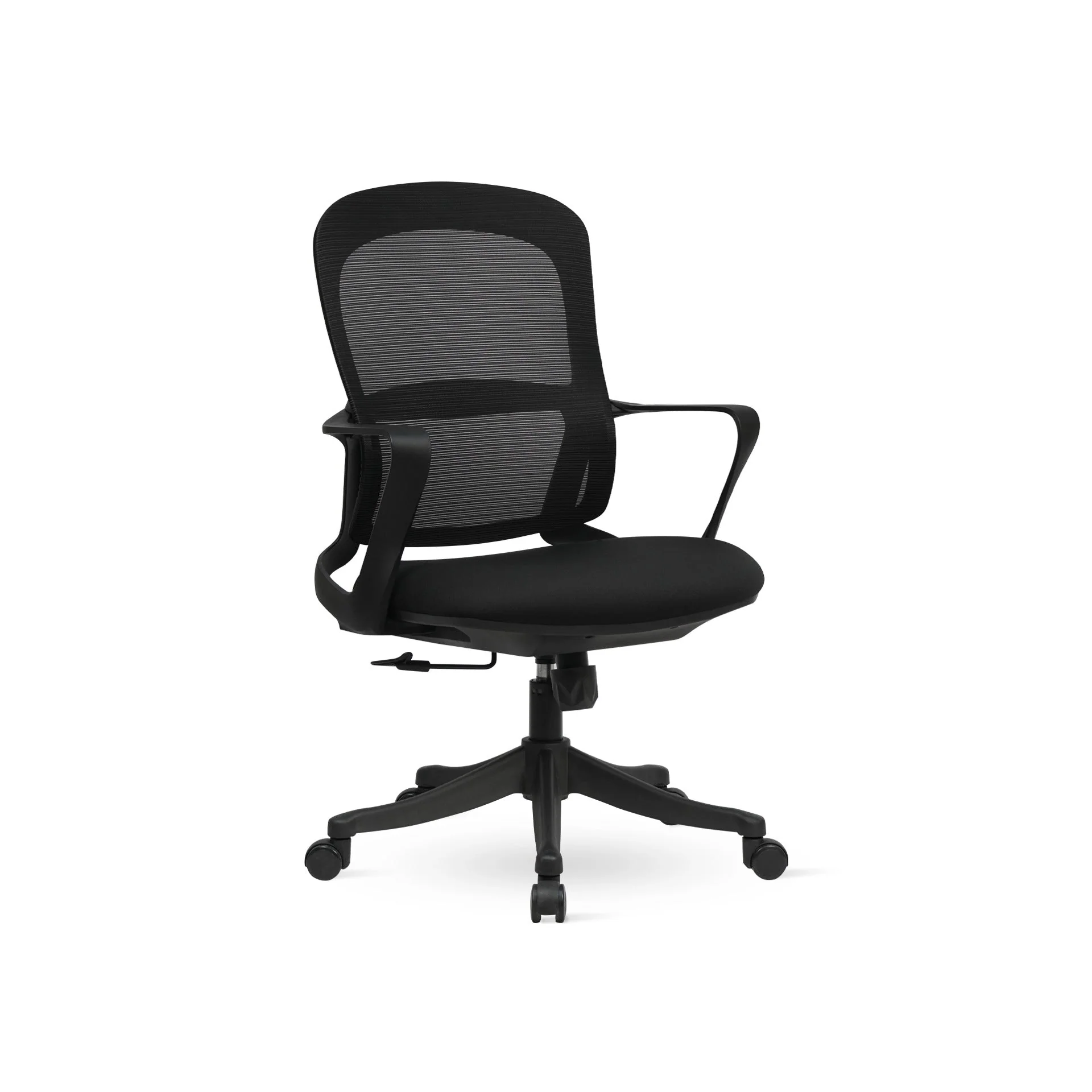 Raya Office Chair - Black - Image 6