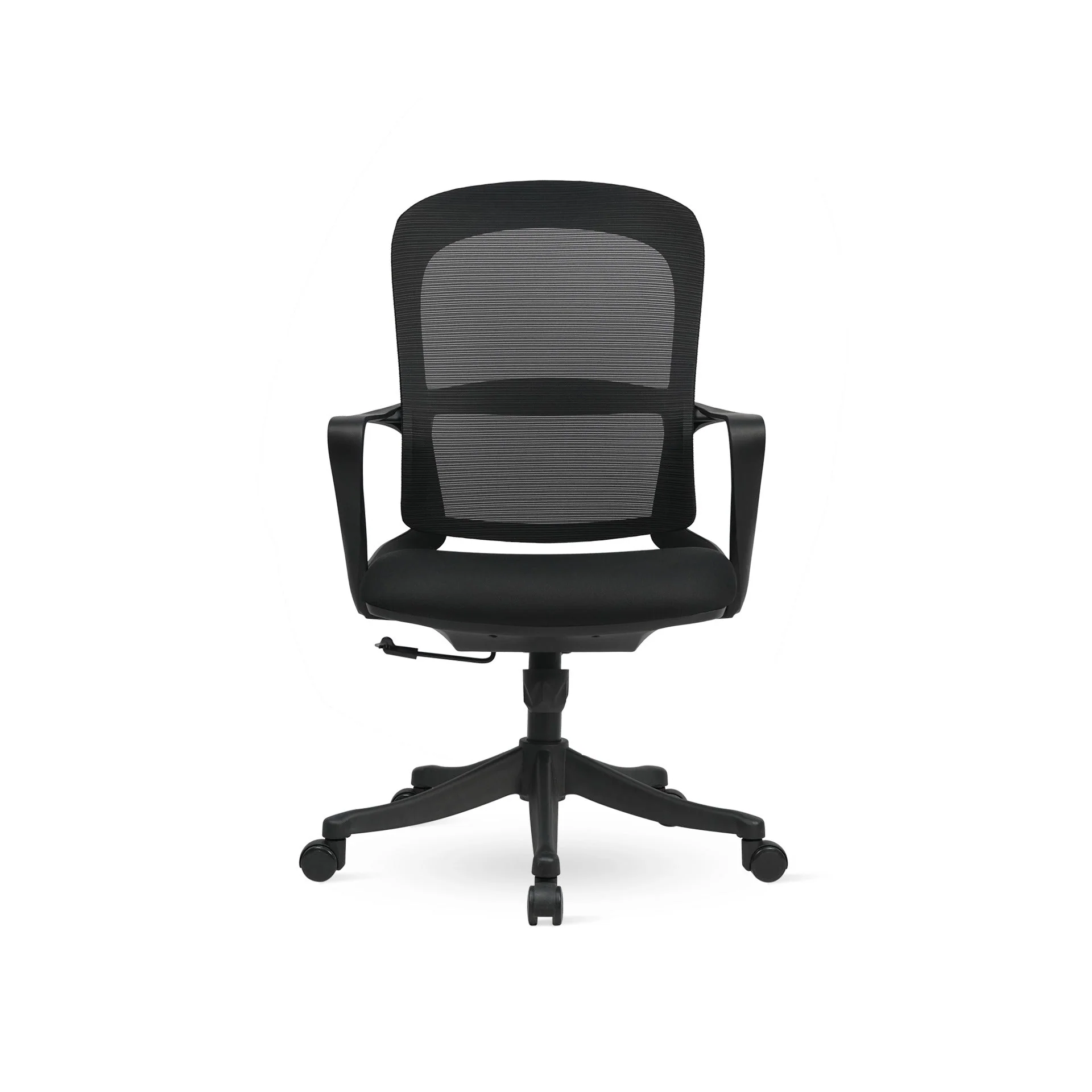 Raya Office Chair - Black - Image 7