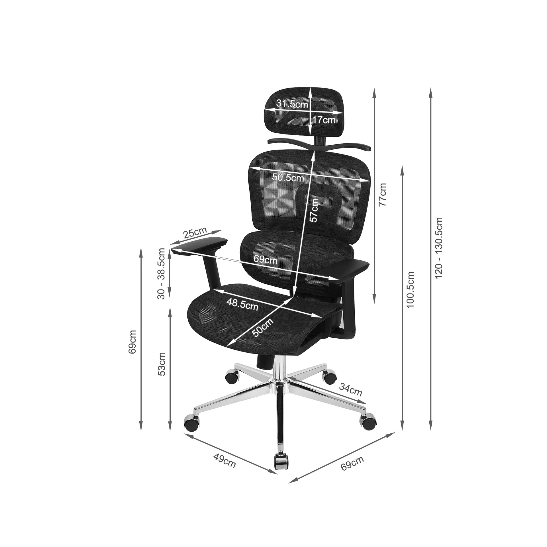 Remy Office Chair - Black - Image 10