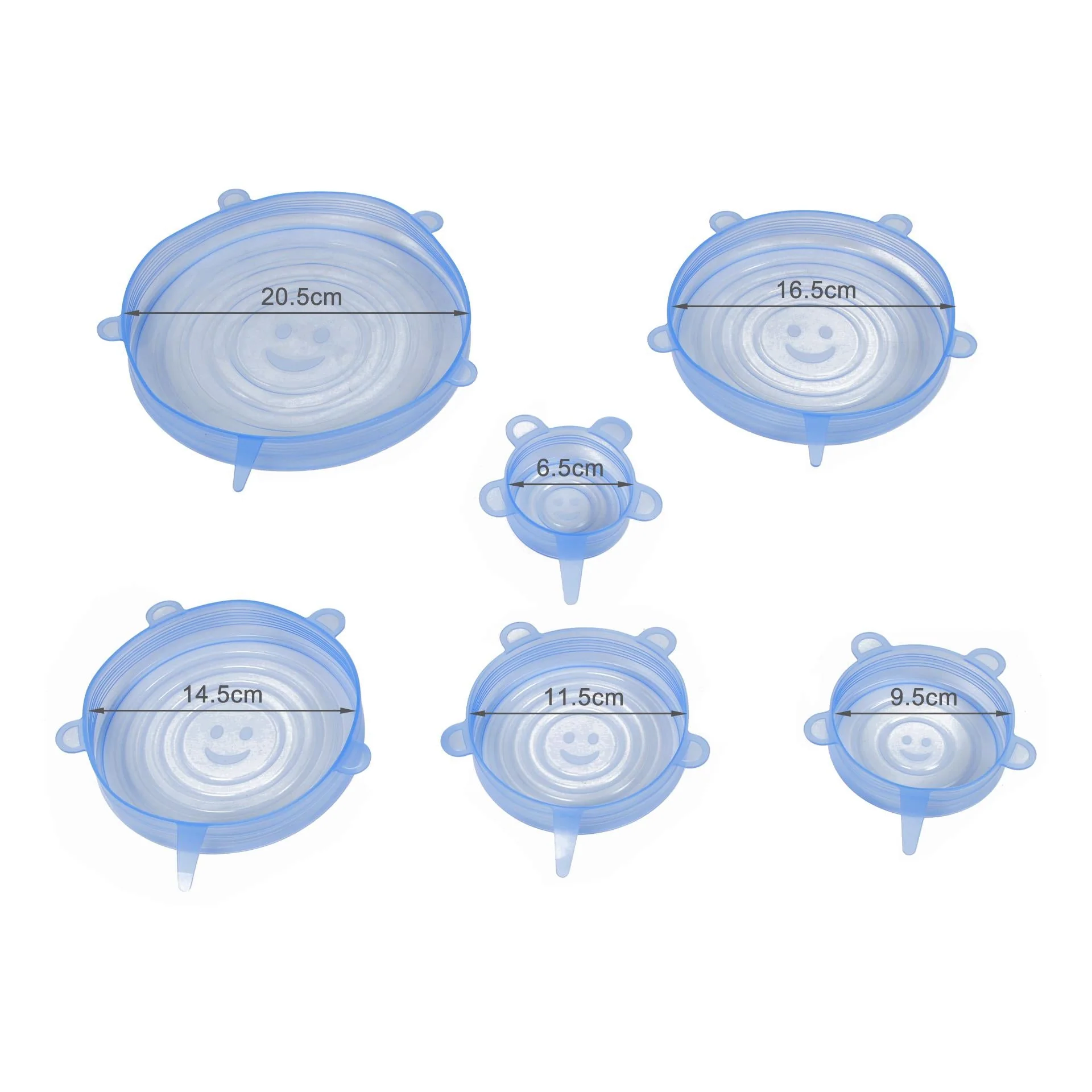 Reusable Silicone Stretch Lids 6pcs Set - Image 5