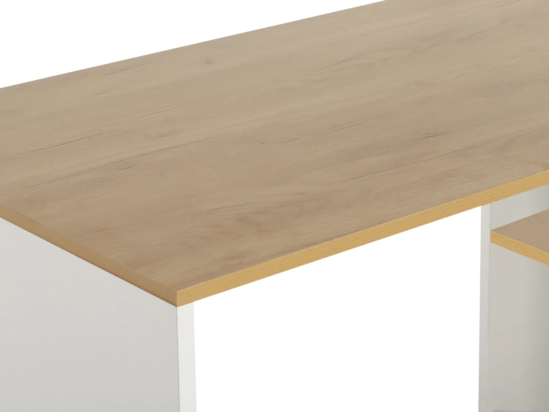Rhett 120cm Computer Desk - Oak - Image 4