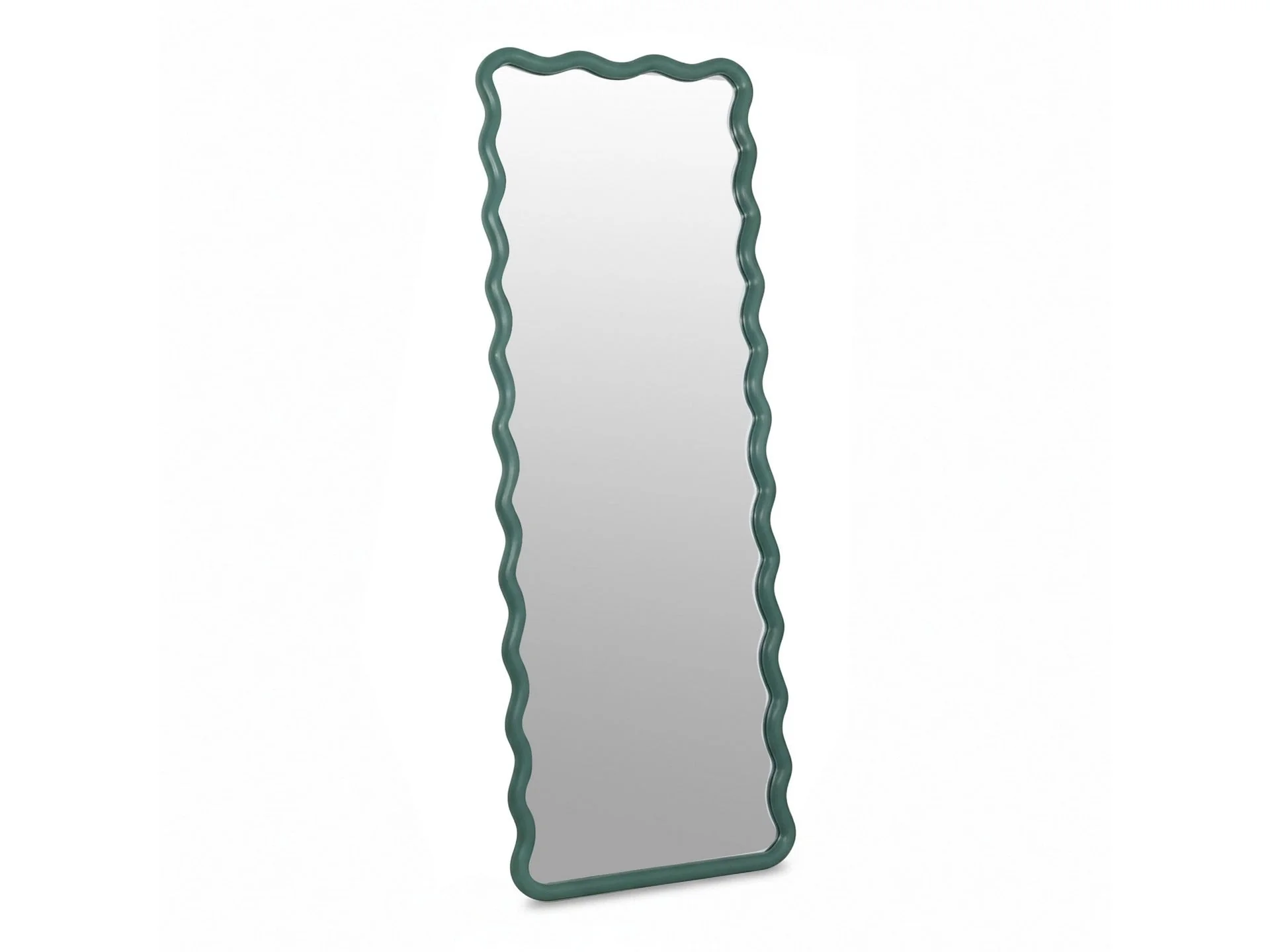 Ripple Wavy Wooden Full Length Mirror 160cm - Sage - Image 6