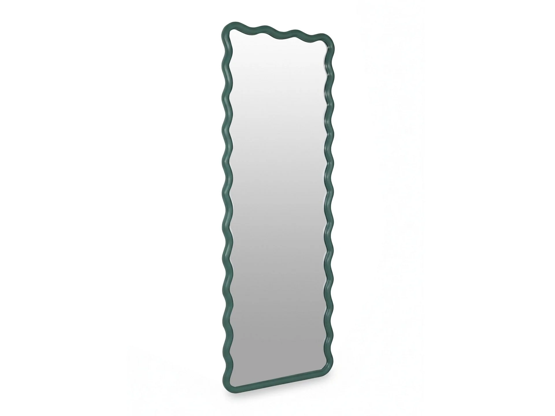 Ripple Wavy Wooden Full Length Mirror 160cm - Sage - Image 7