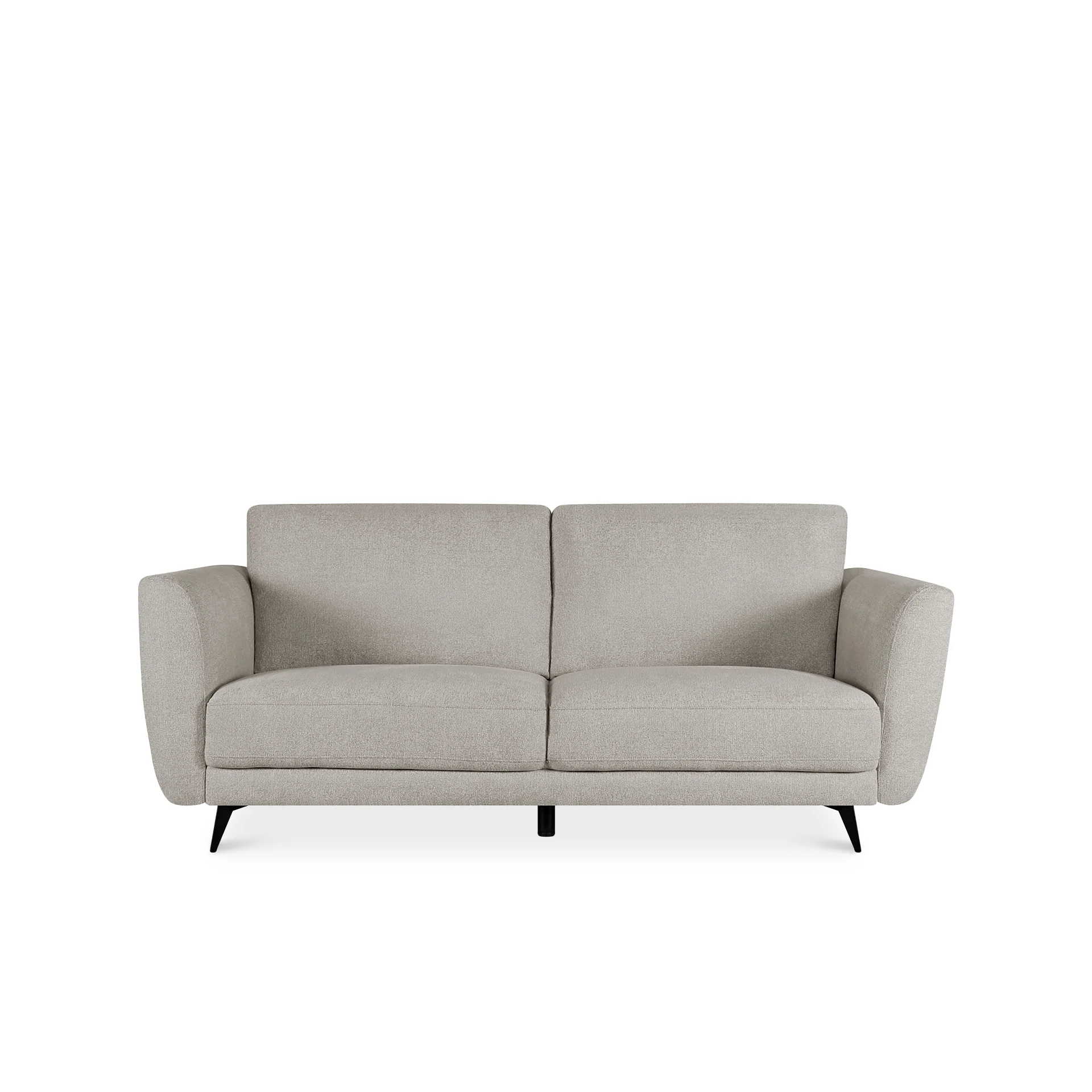 Rivel Chenille 3 Seater Sofa - Beige - Image 8