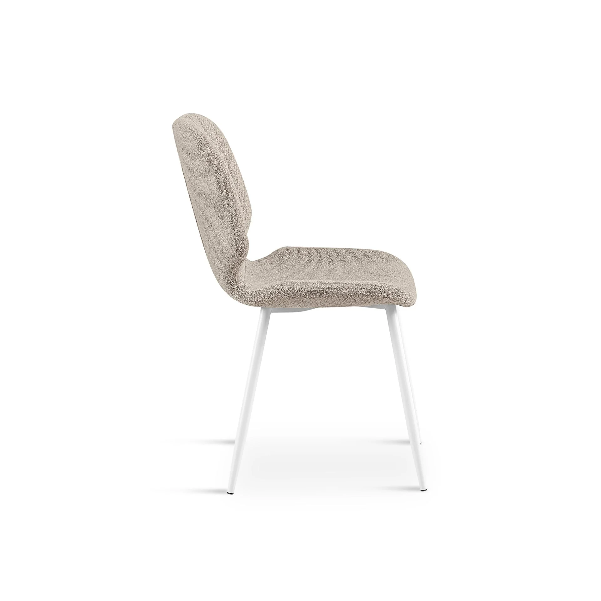 River Fabric Dining Chair - Set of 4 - Grey - Image 9