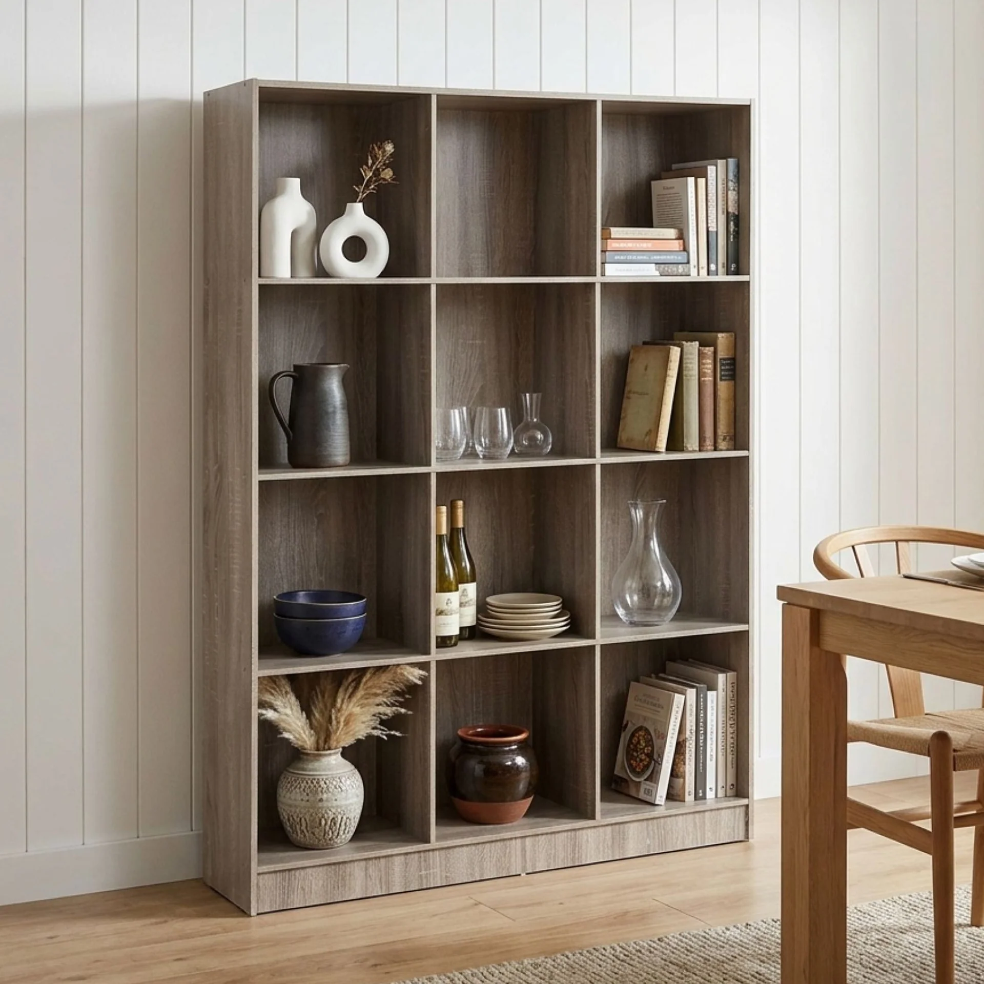 Riwaka Bookshelf Storage Shelf - Sonama Oak - Image 2