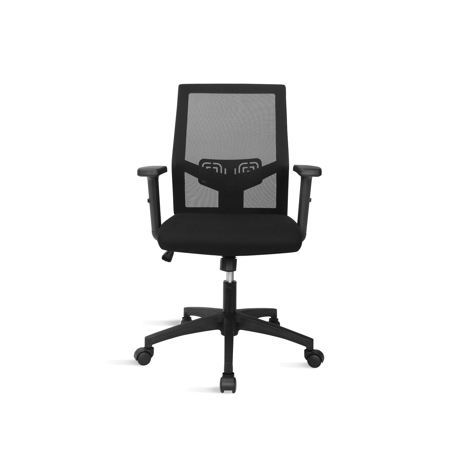 Rory Office Chair - Black - Image 4