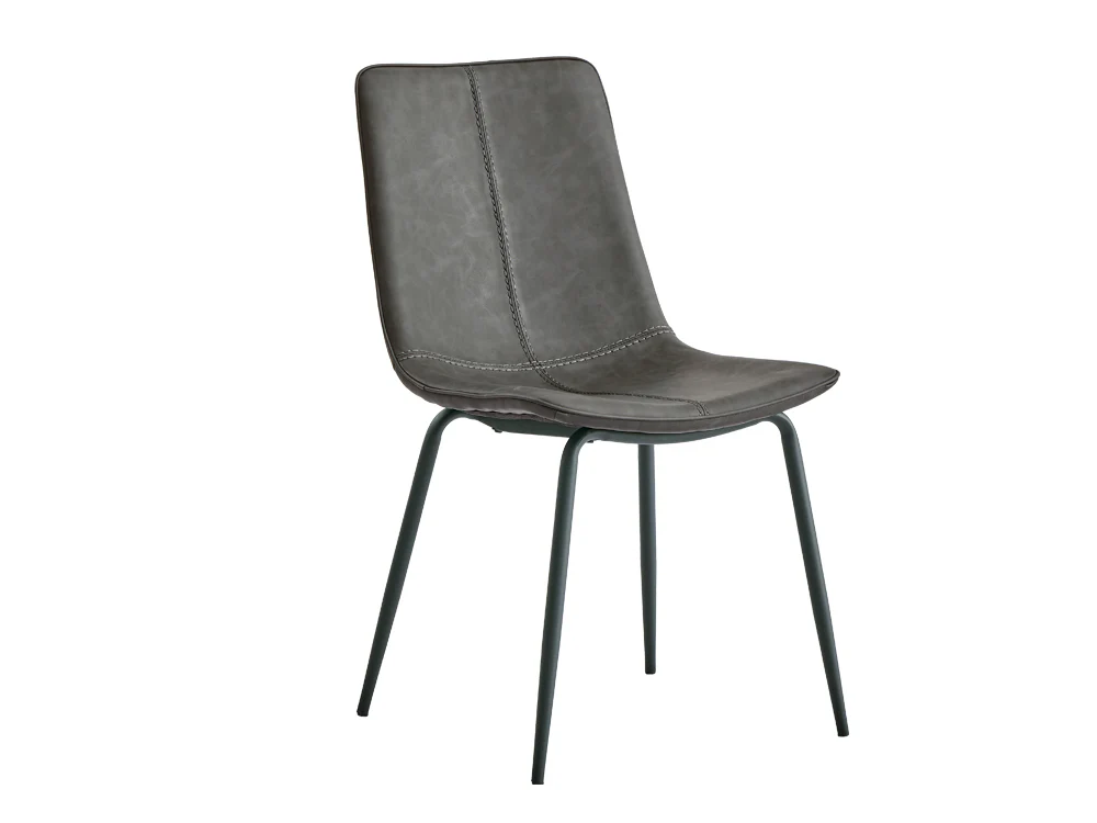 ROWAN 4PCS Dining Chair - DARK GREY - Image 8
