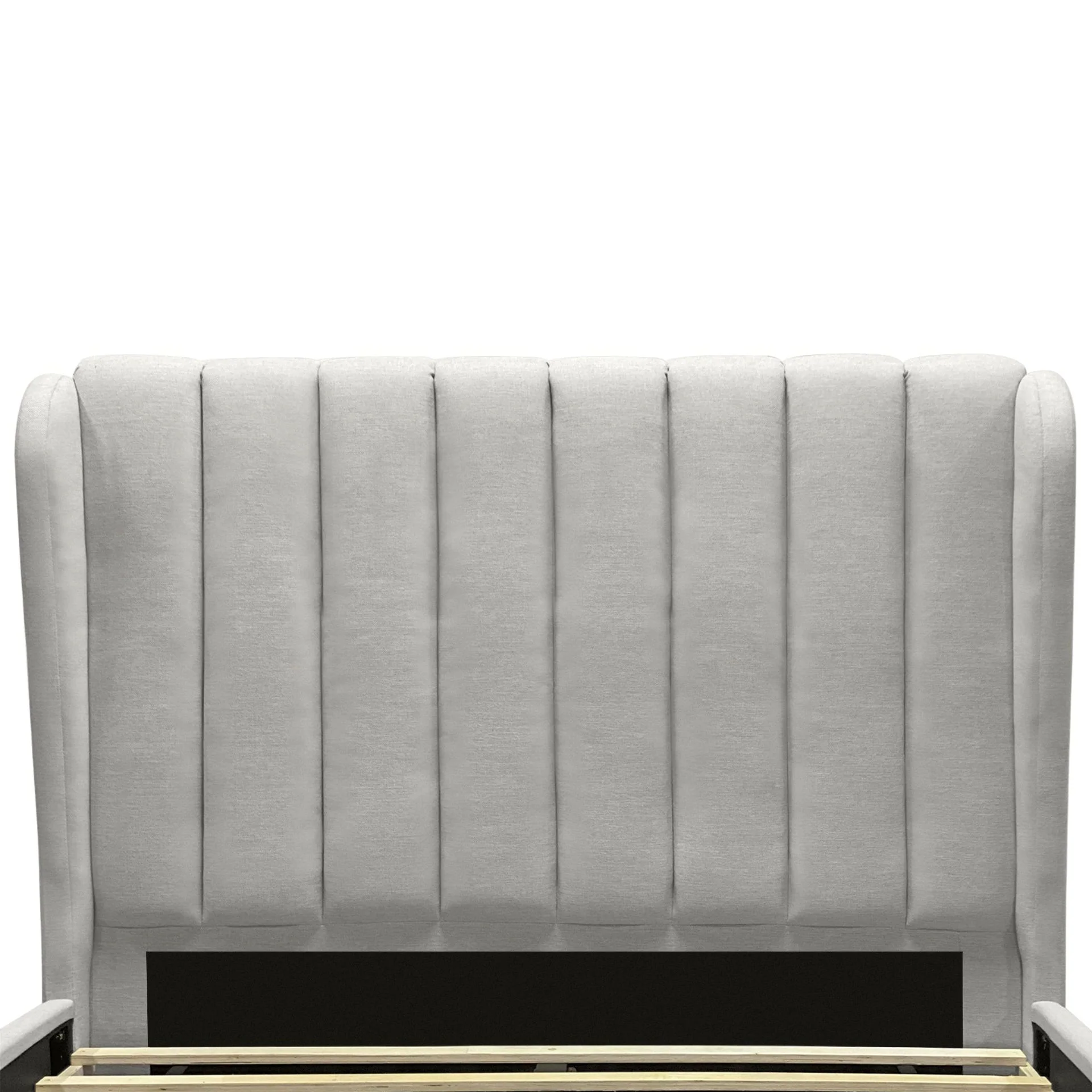 Royal Queen Bed Frame - Oat White - Image 7