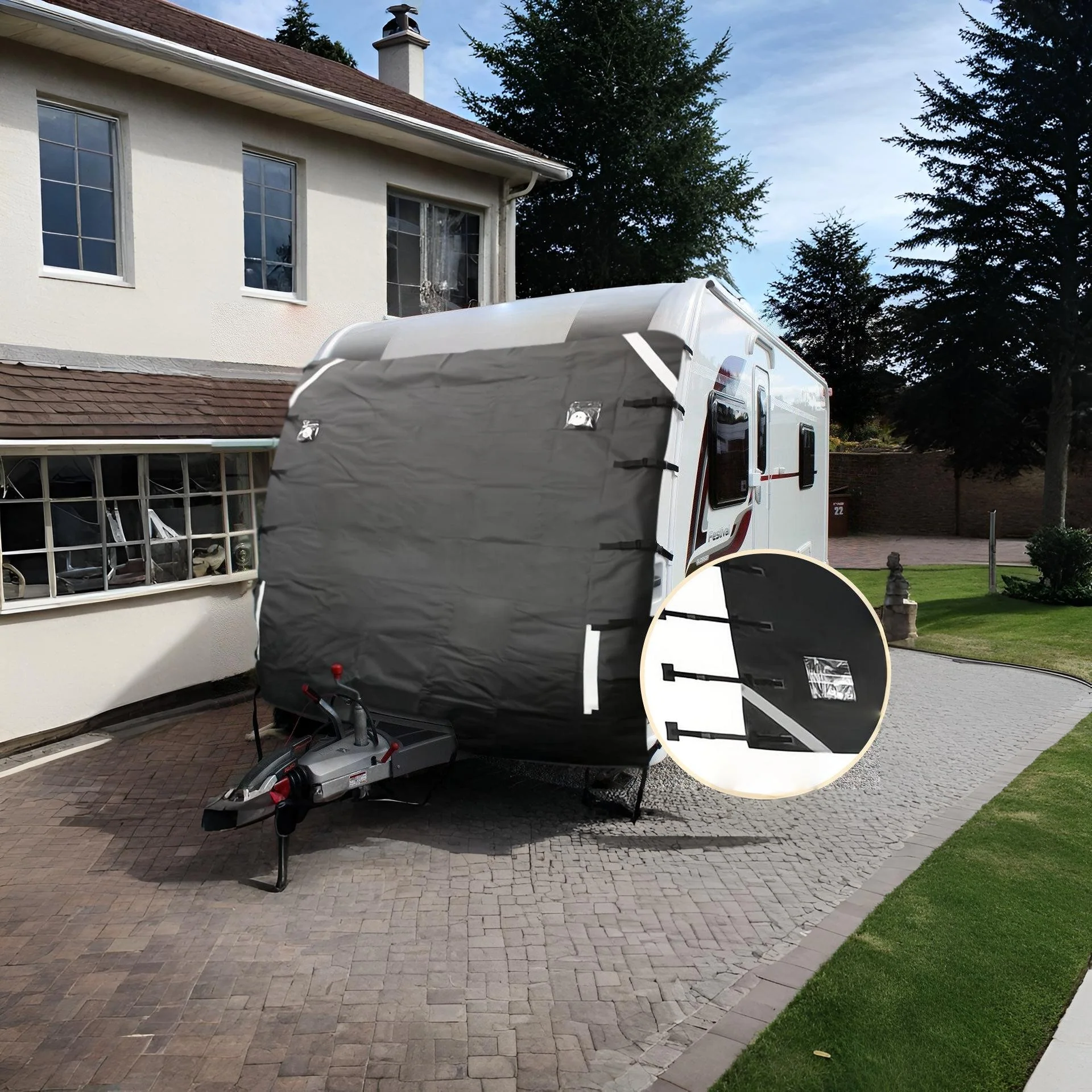 RV Towing Cover Caravan Cover Protector