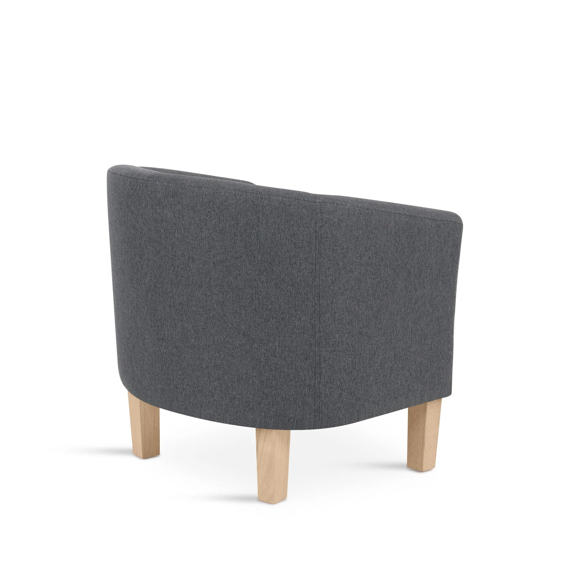 Ryan Linen Armchair - Dark Grey - Image 12