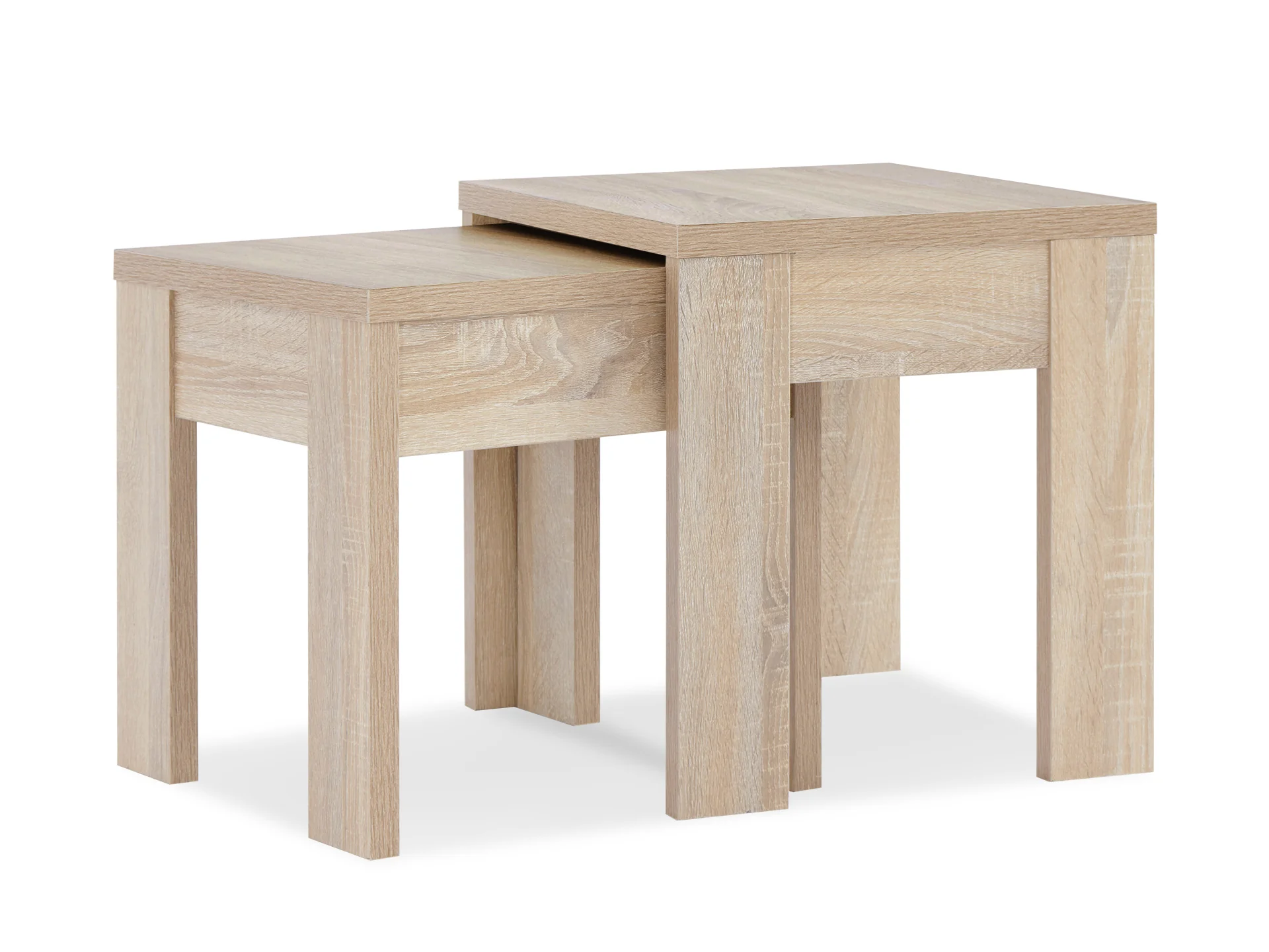 Sagano Nesting Coffee Table 2pcs - Oak - Image 4
