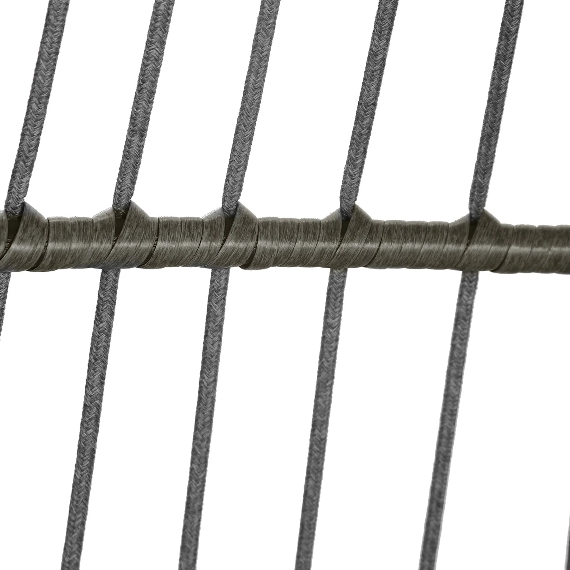Samos Outdoor Hanging Egg Chair - Natural + Grey - Image 6