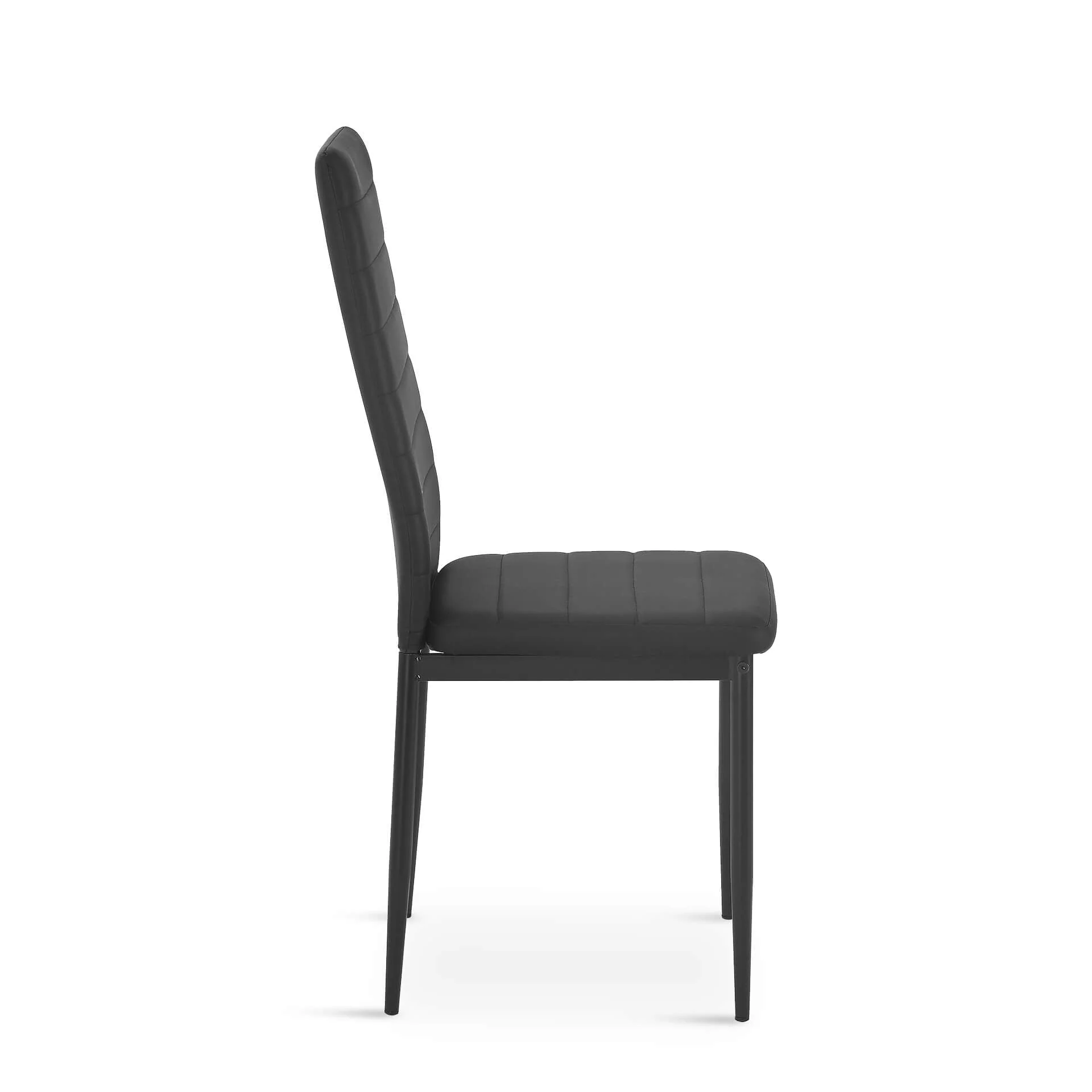 Samuel 5 Piece 1.4m Dining Set - Black - Image 11