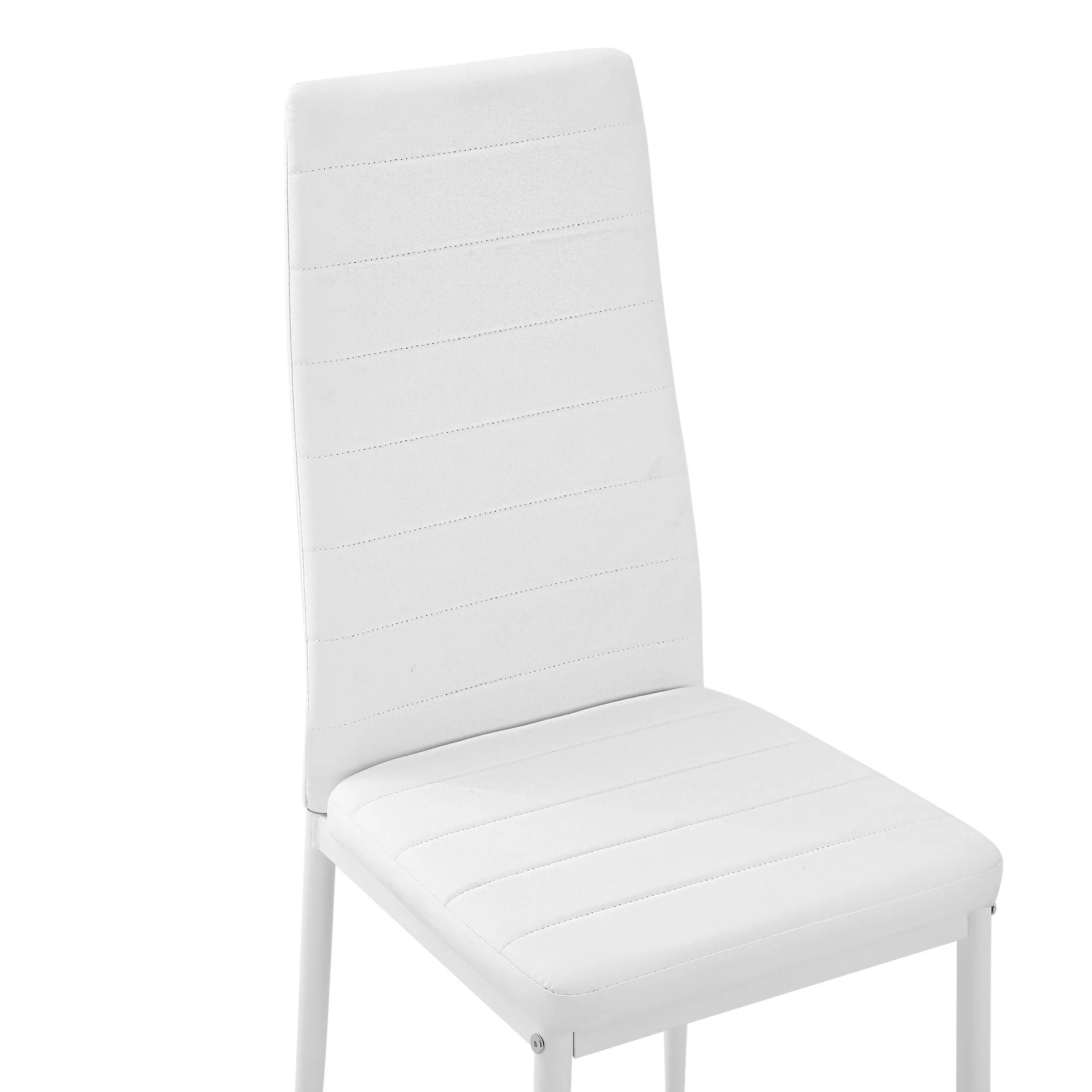 Samuel 7 Piece 1.6m Dining Set - White - Image 10