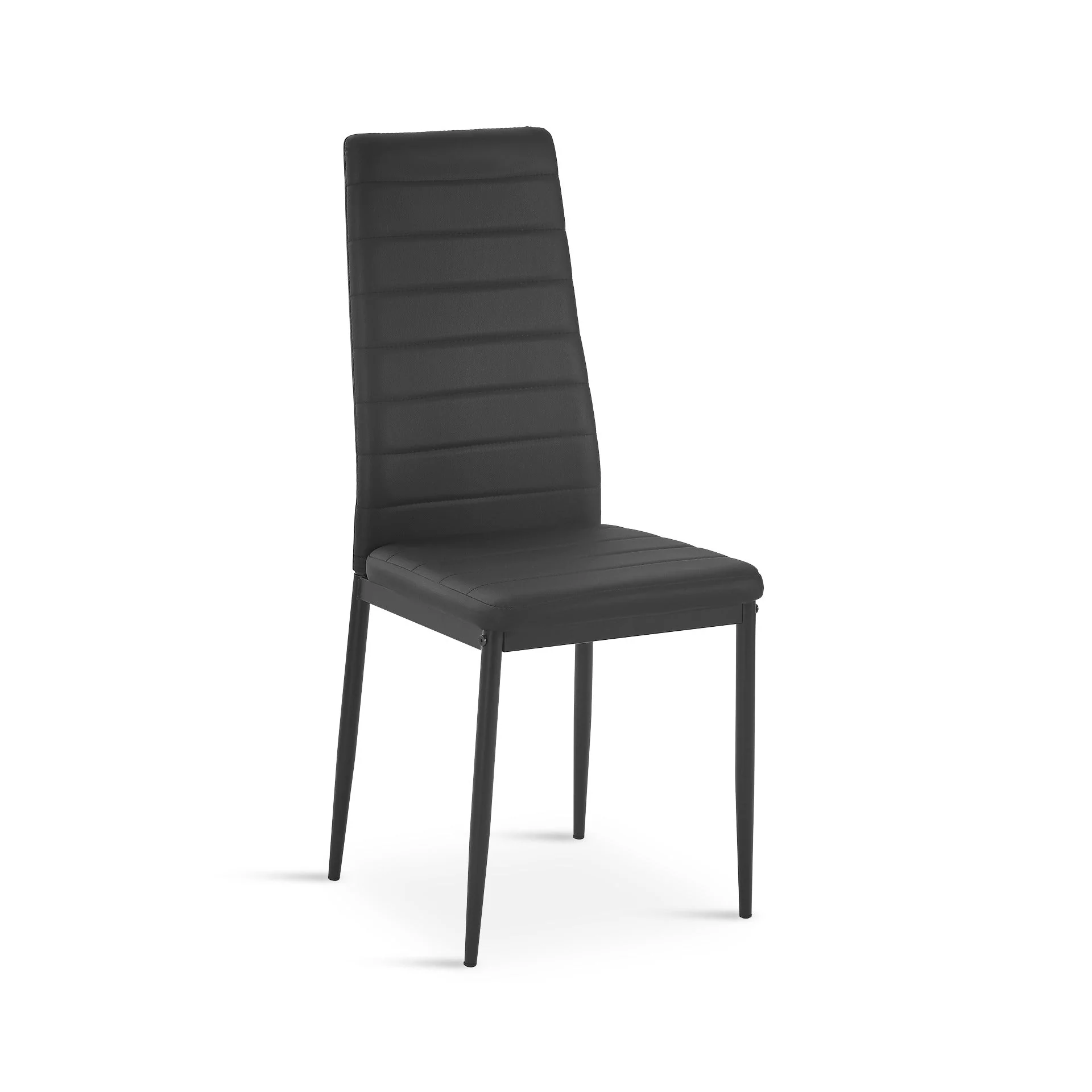 Samuel 7 Piece 1.8m Dining Set - Black - Image 9
