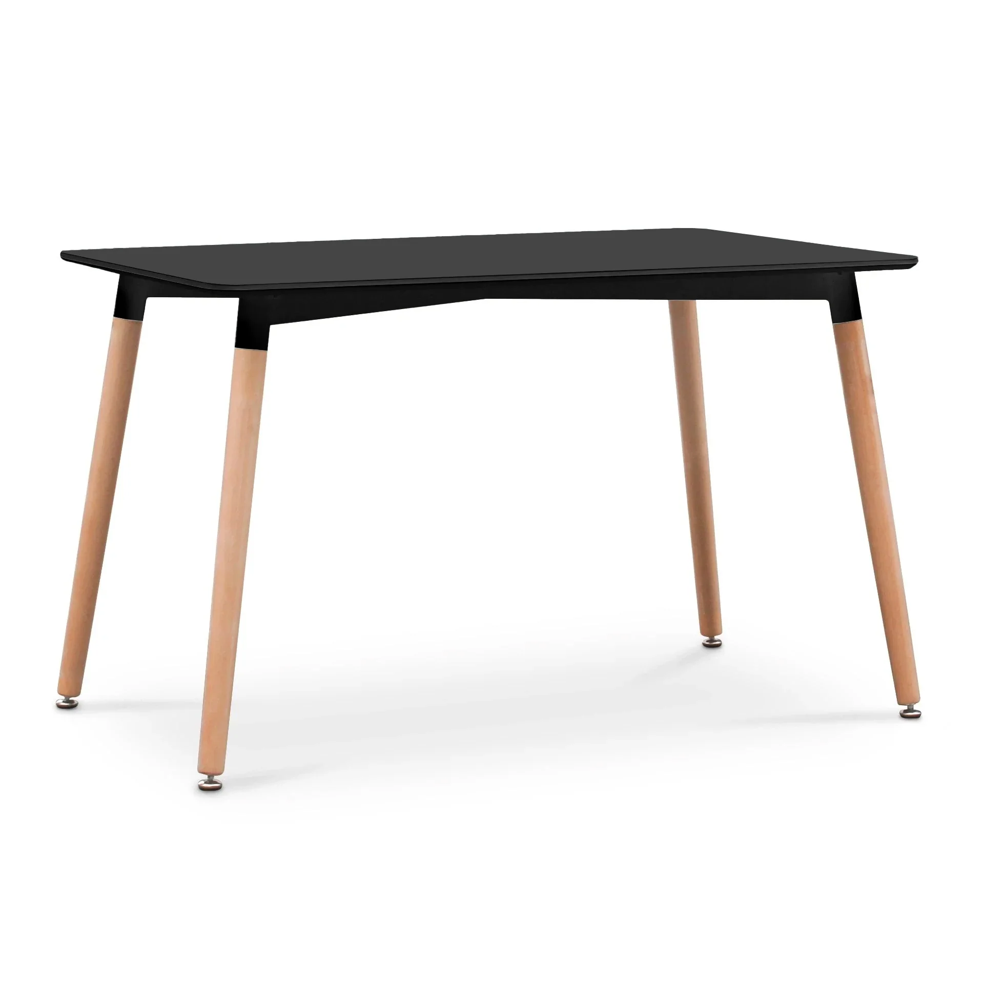 Sana Dining Table Rectangle 120 x 80cm - Black - Image 4