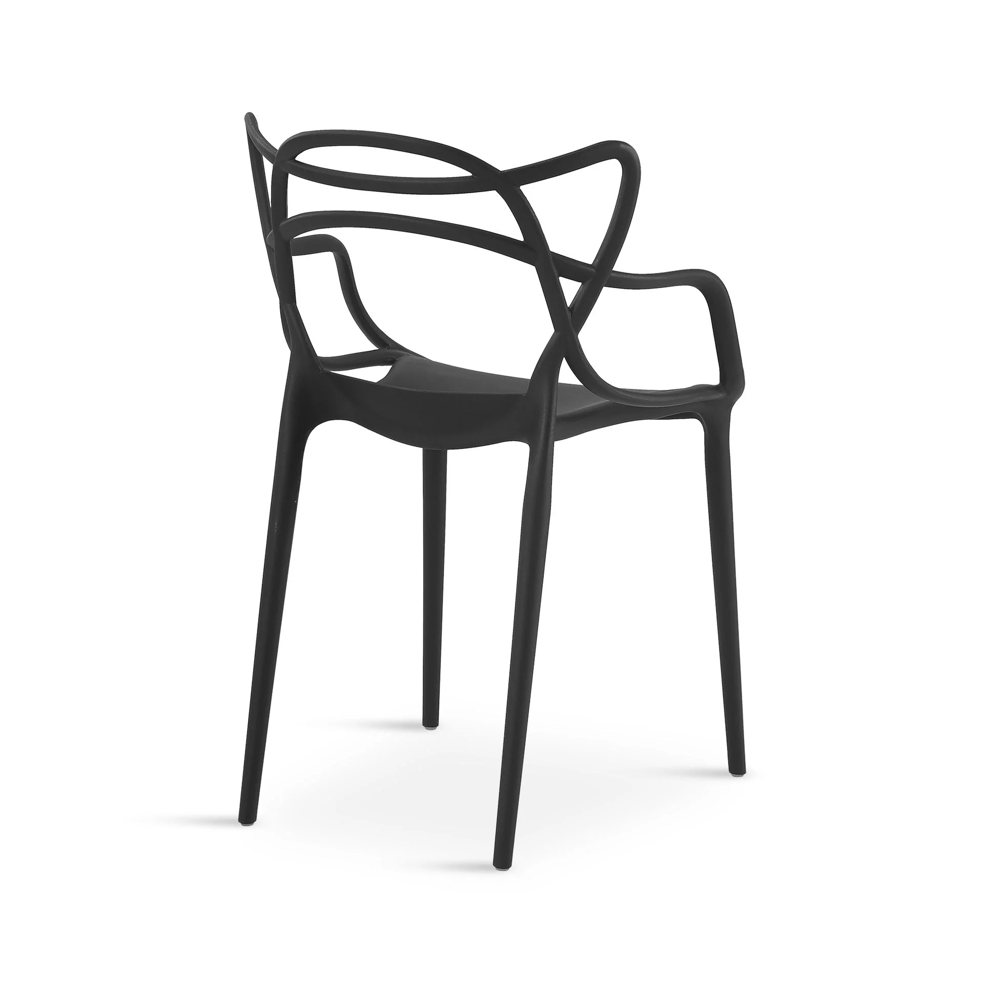 Santiago Dining Chair - Set of 4 - Black - Image 10