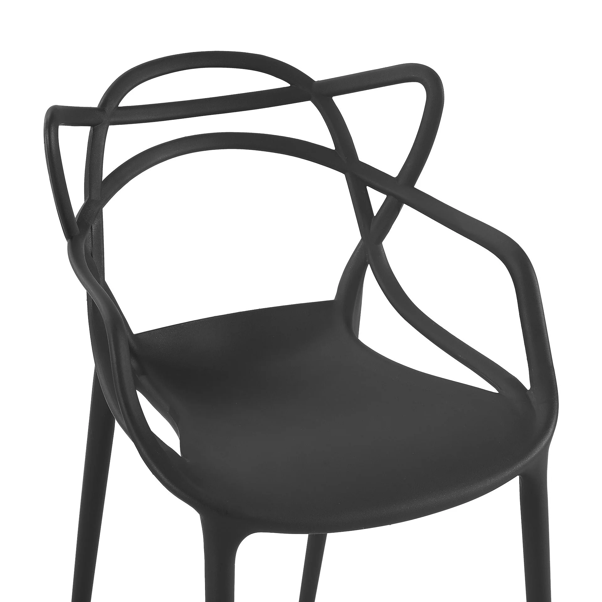 Santiago Dining Chair - Set of 4 - Black - Image 11