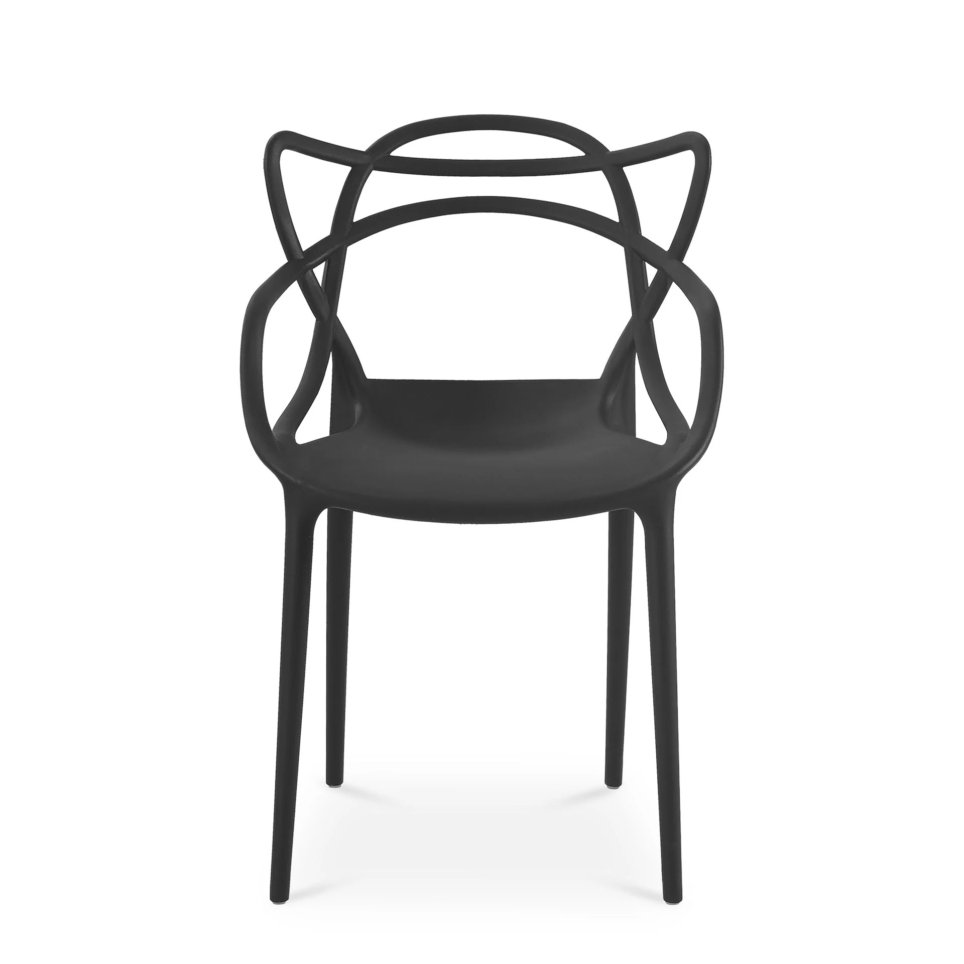 Santiago Dining Chair - Set of 4 - Black - Image 8