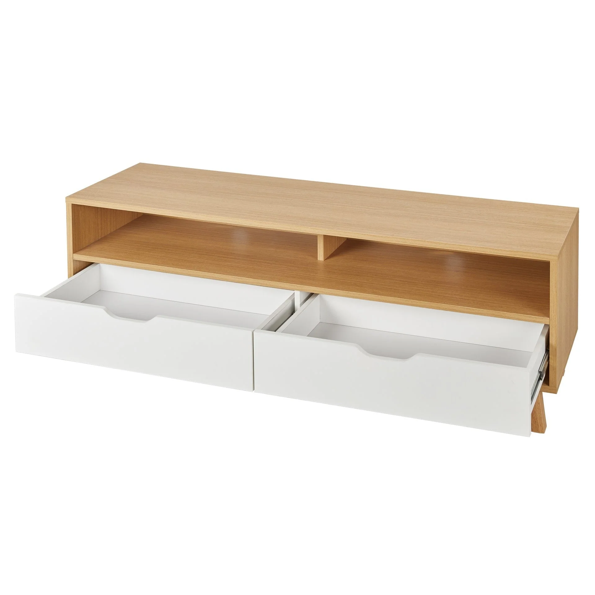 Schertz 1.4m Entertainment Unit - Oak - Image 12