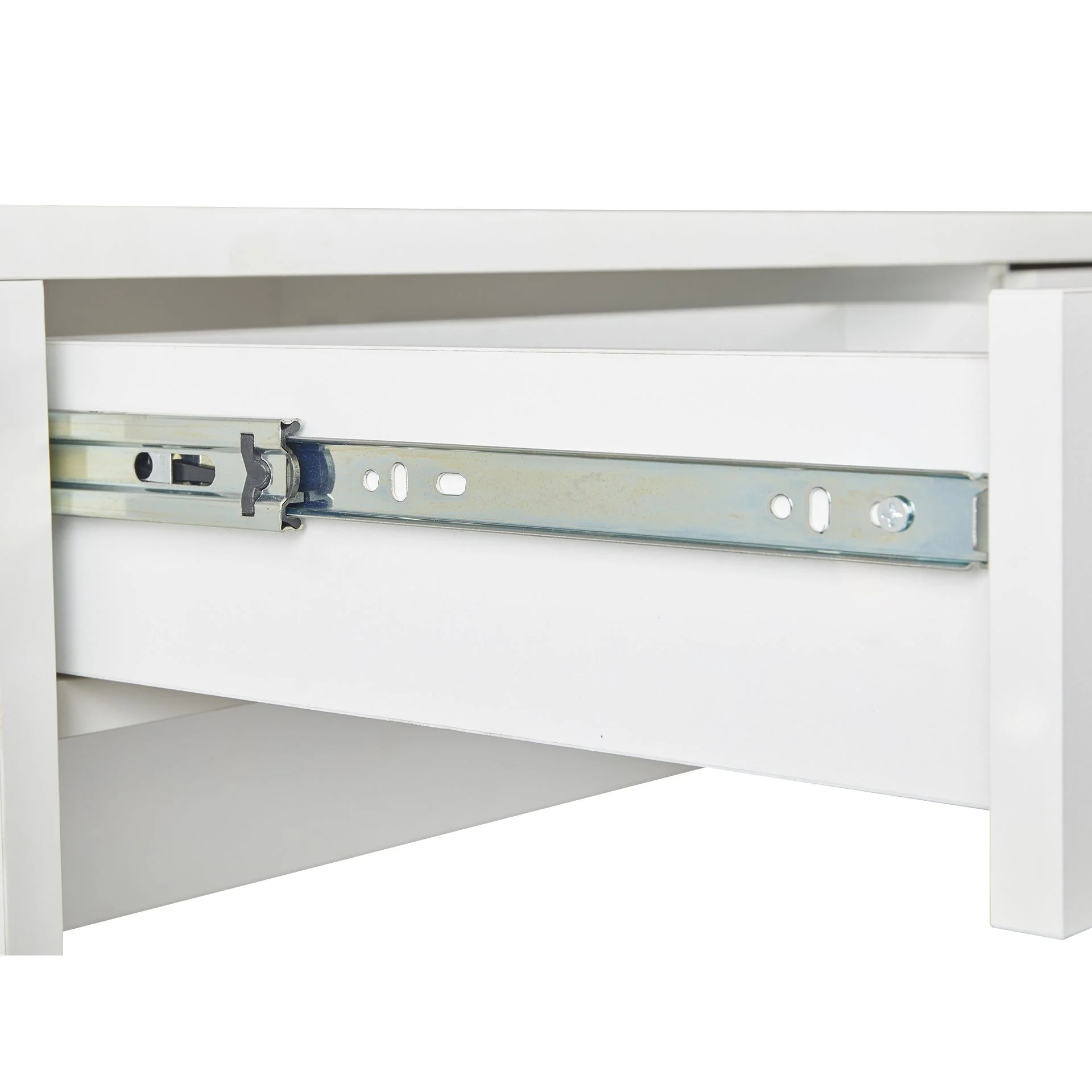 Schertz 100cm Computer Desk - White - Image 13